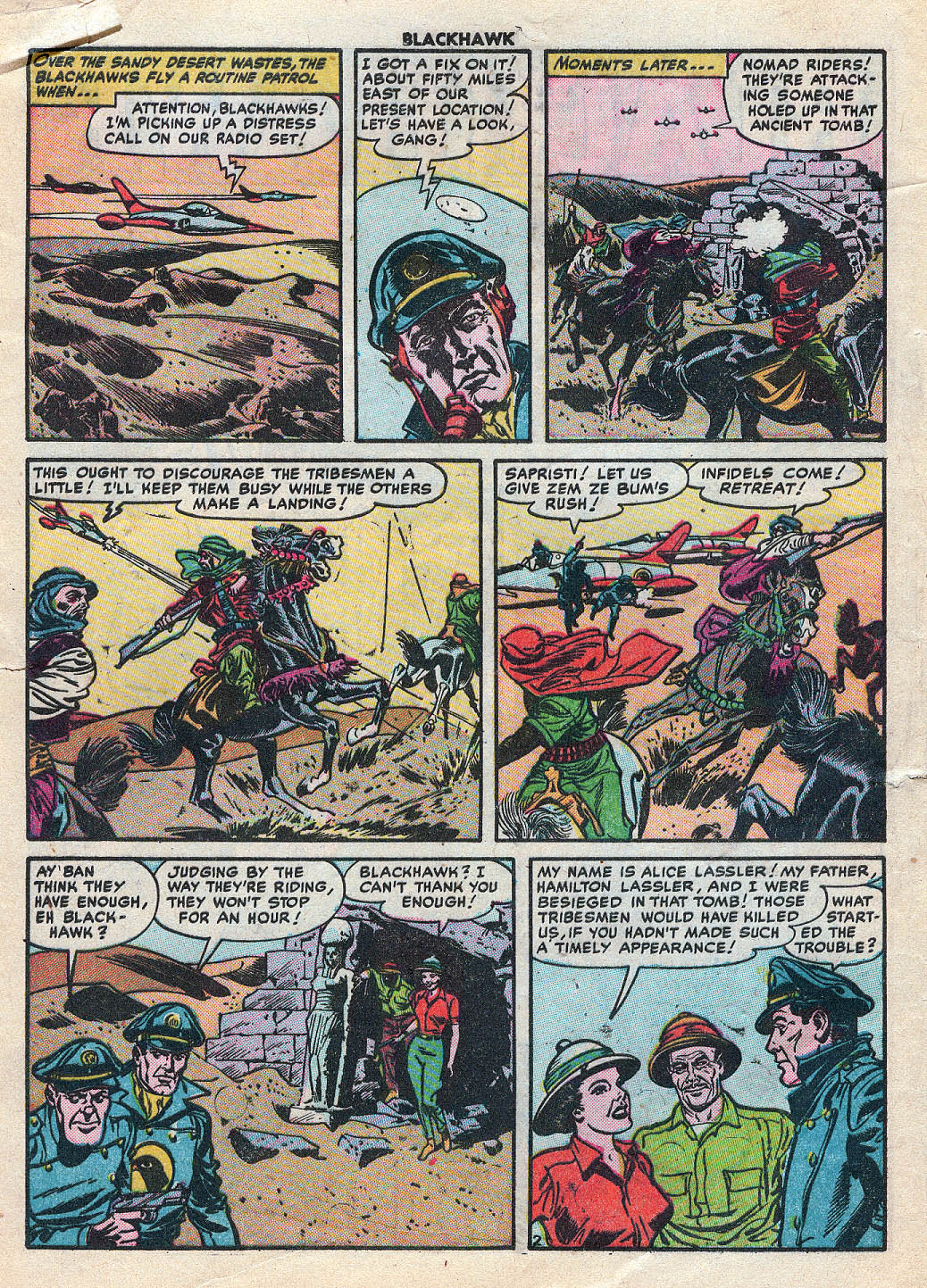 Read online Blackhawk (1957) comic -  Issue #53 - 4
