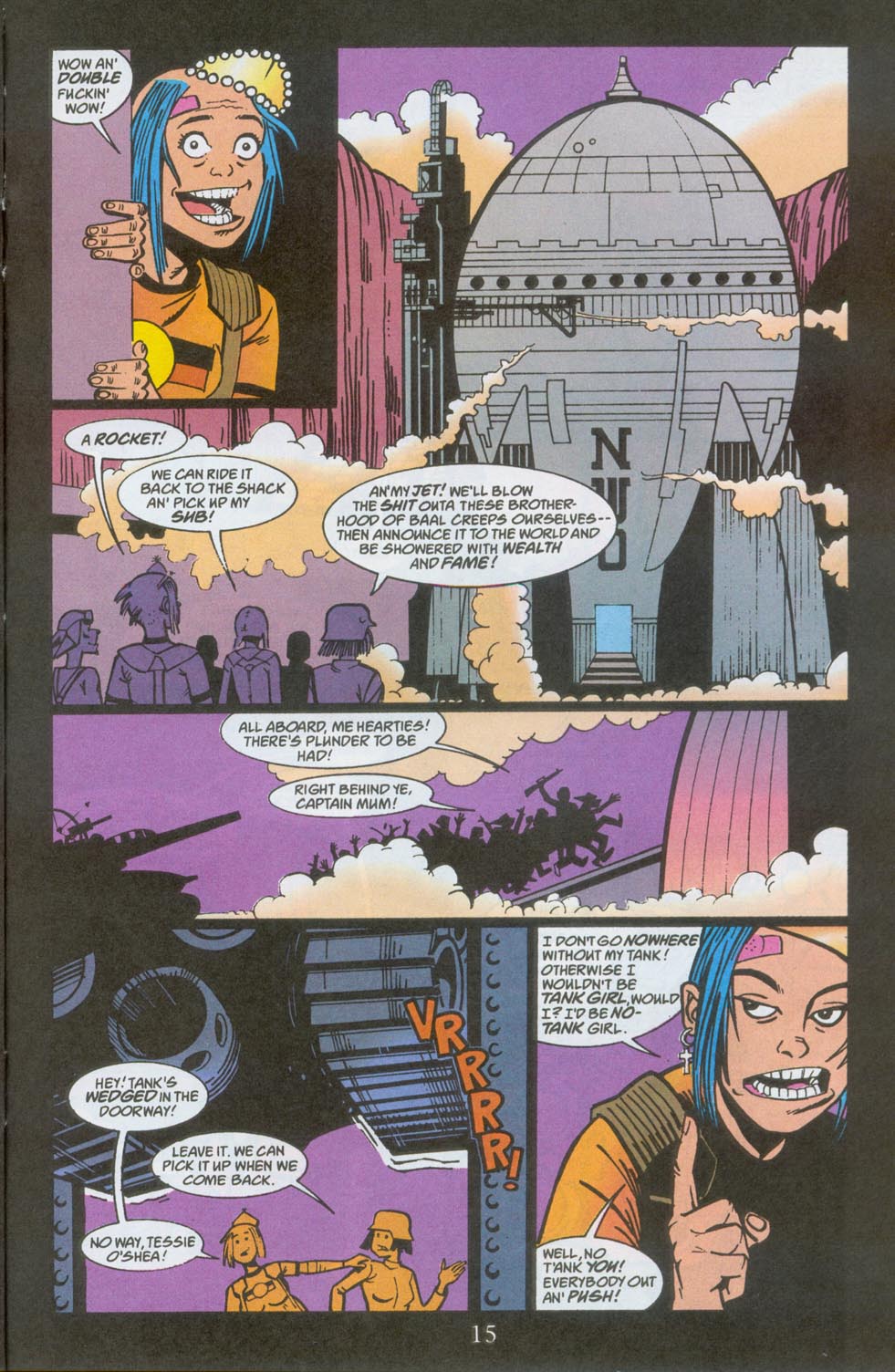 Read online Tank Girl: Apocalypse comic -  Issue #3 - 16