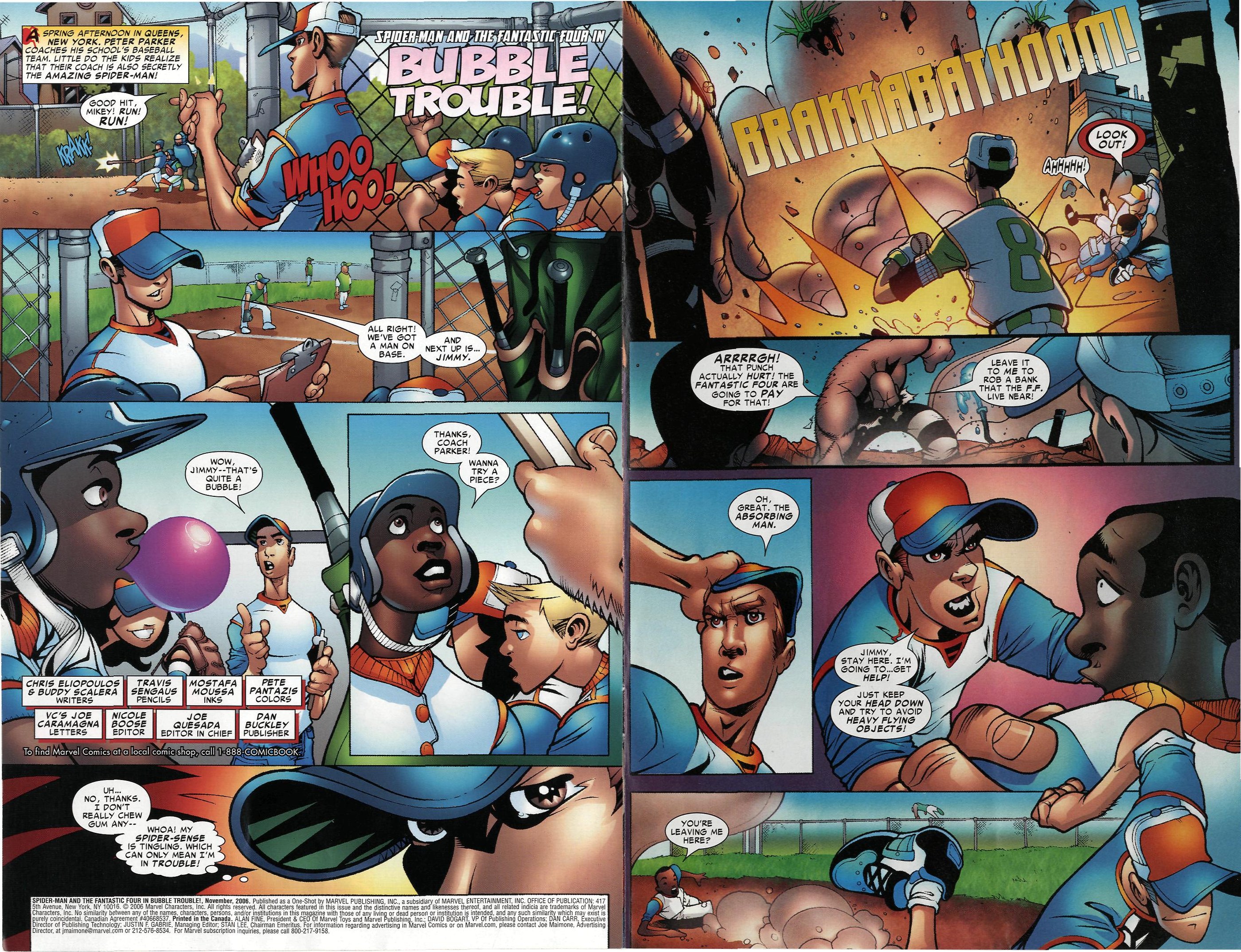 Read online Spider-Man and the Fantastic Four in Bubble Trouble comic -  Issue # Full - 2