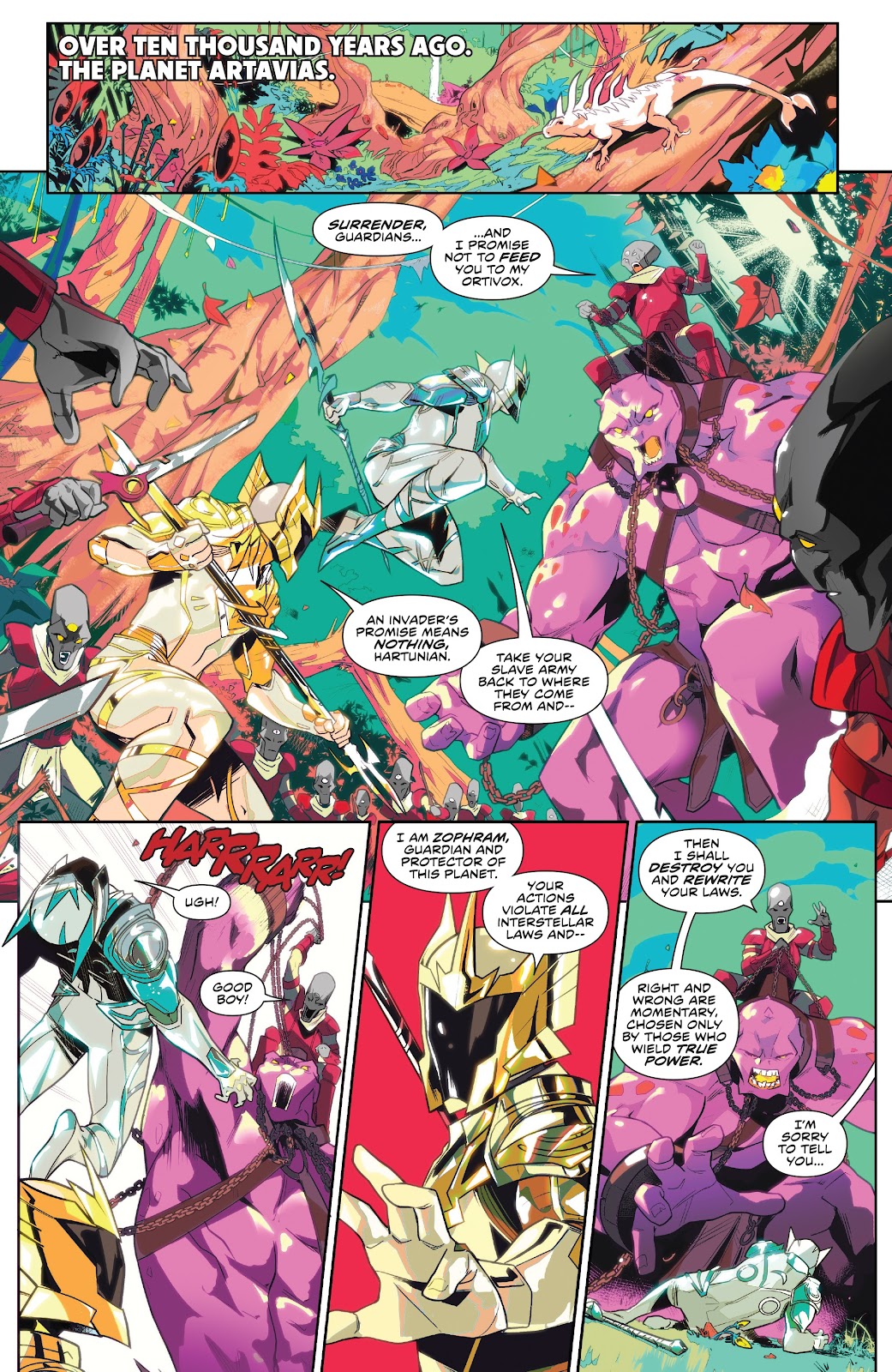 Mighty Morphin issue 1 - Page 3