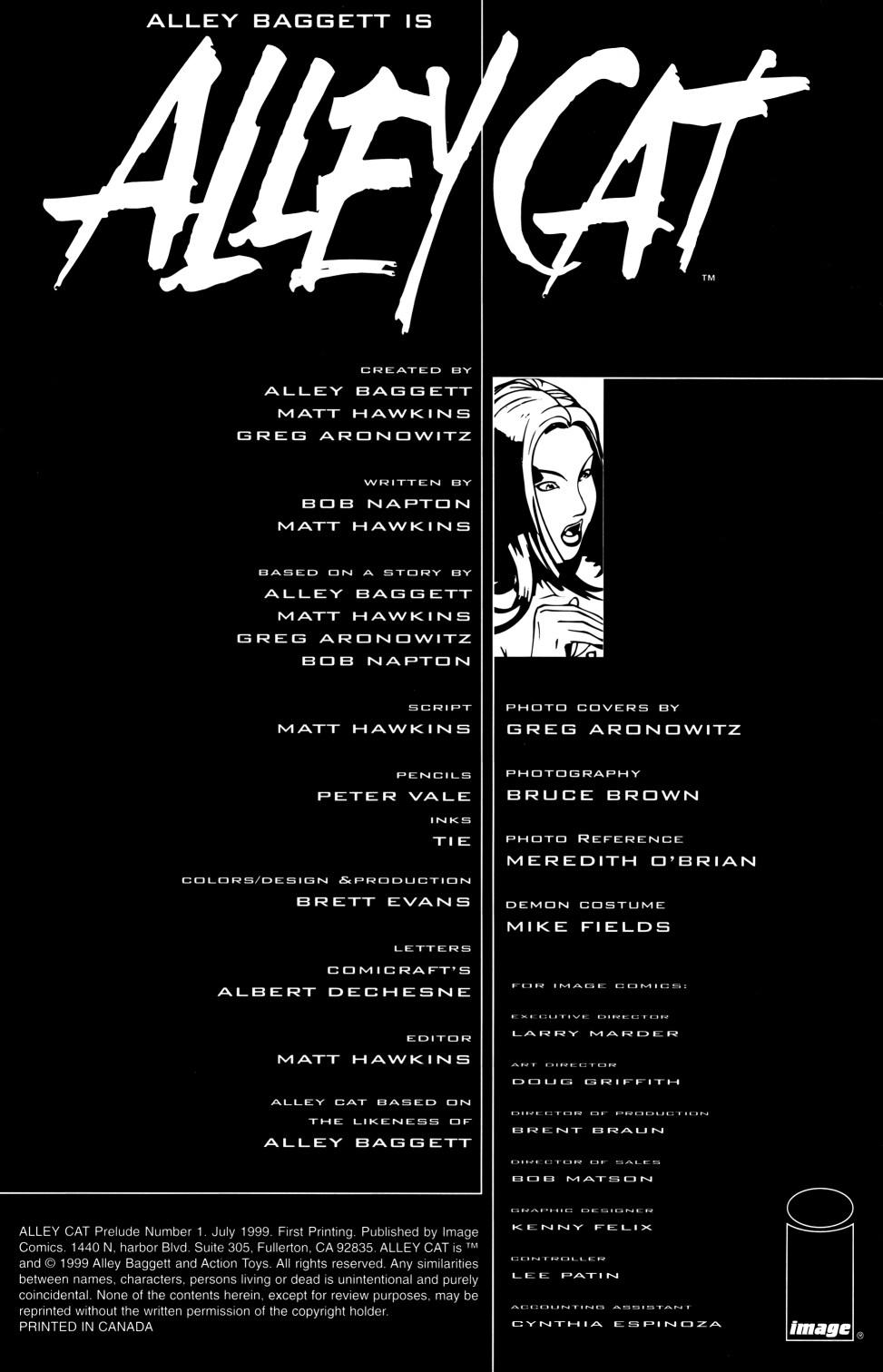 Read online Alley Cat comic -  Issue # _Prelude - 3