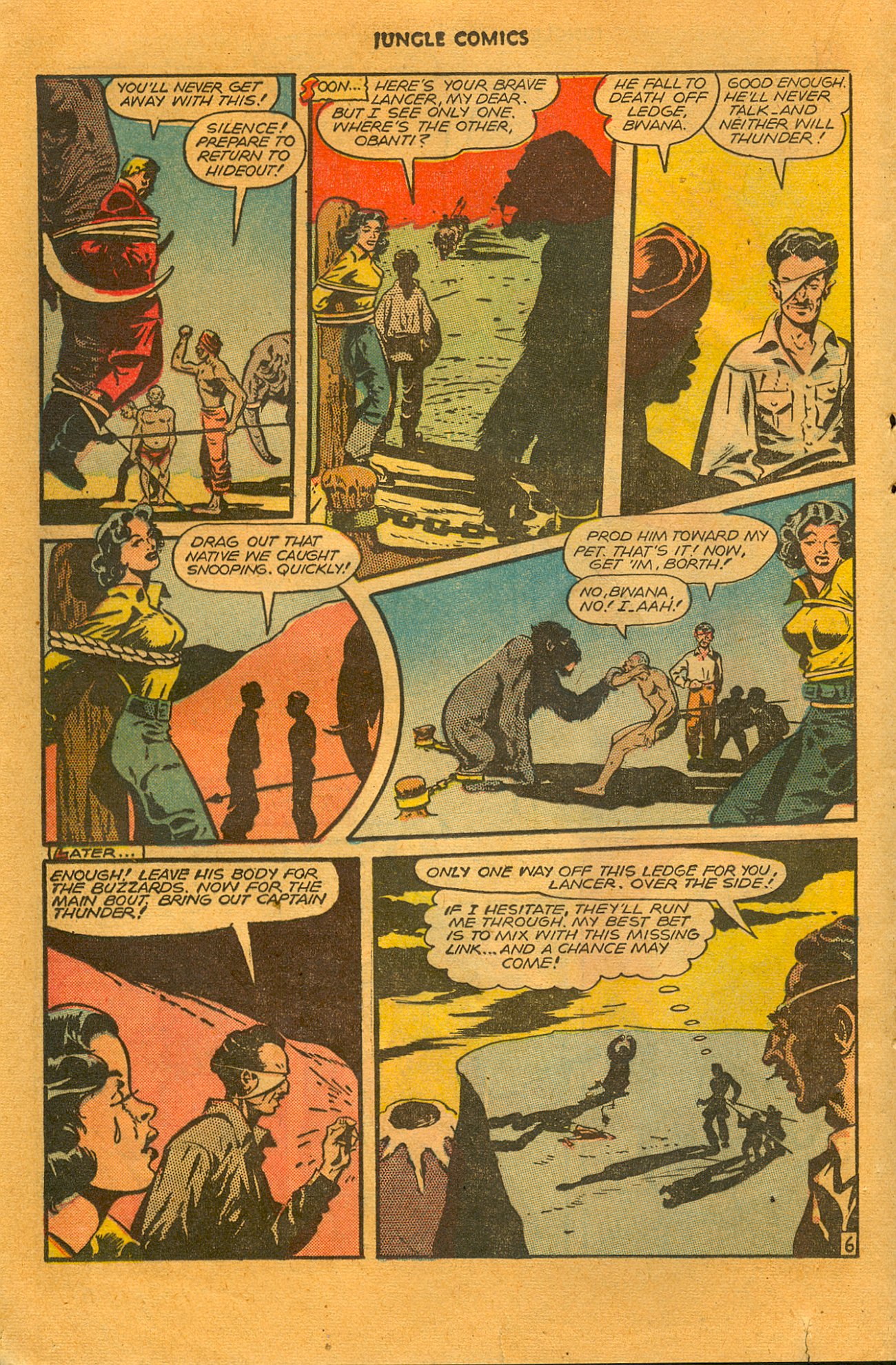 Read online Jungle Comics comic -  Issue #88 - 25