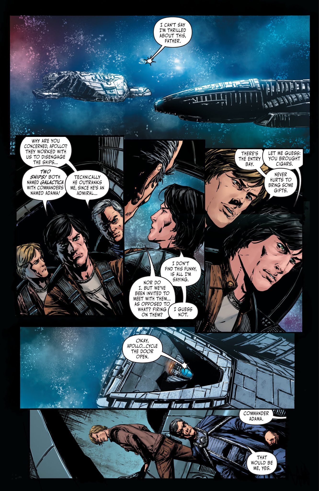 Read online Battlestar Galactica BSG vs. BSG comic -  Issue # _TPB (Part 1) - 35