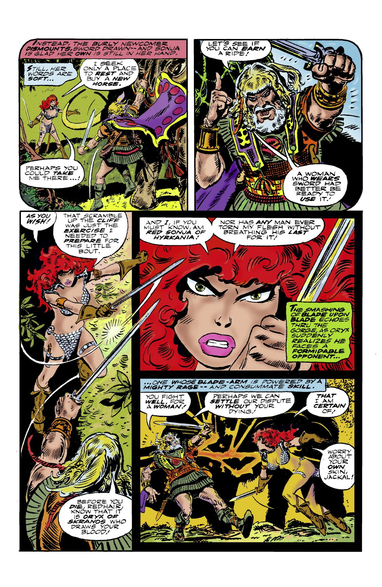 Read online The Adventures of Red Sonja comic -  Issue # TPB 2 - 114