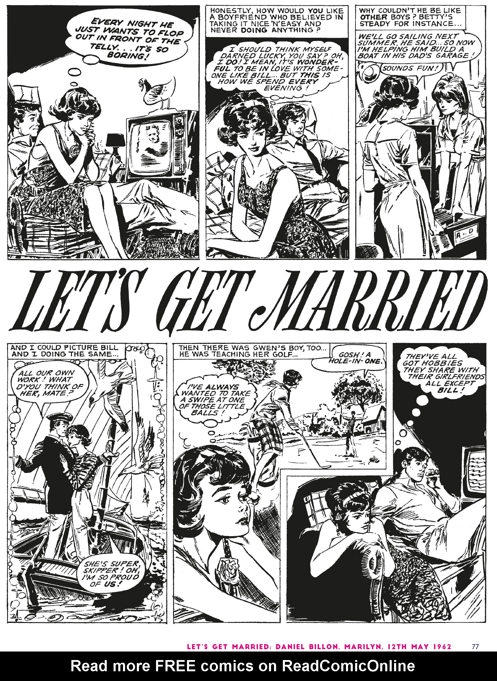Read online A Very British Affair: The Best of Classic Romance Comics comic -  Issue # TPB (Part 1) - 79