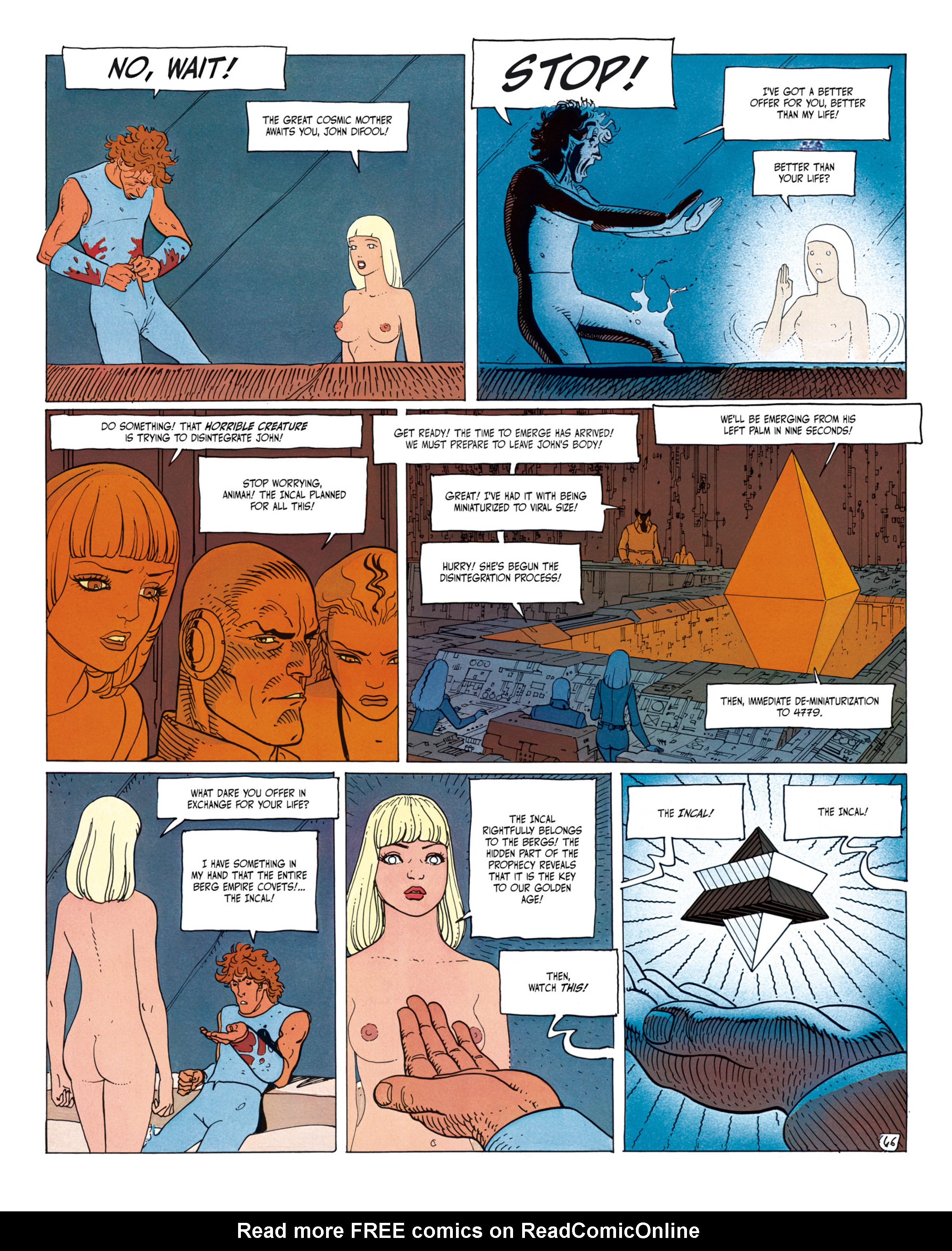 Read online The Incal comic -  Issue # TPB 4 - 49