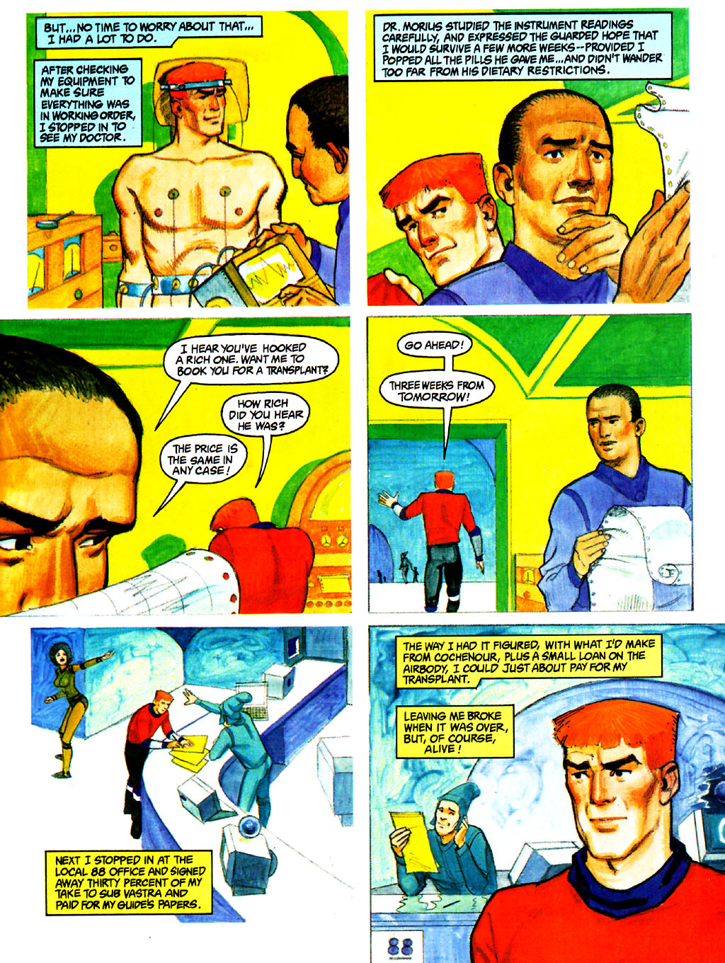 Read online Science Fiction Graphic Novel comic -  Issue #4 - 10