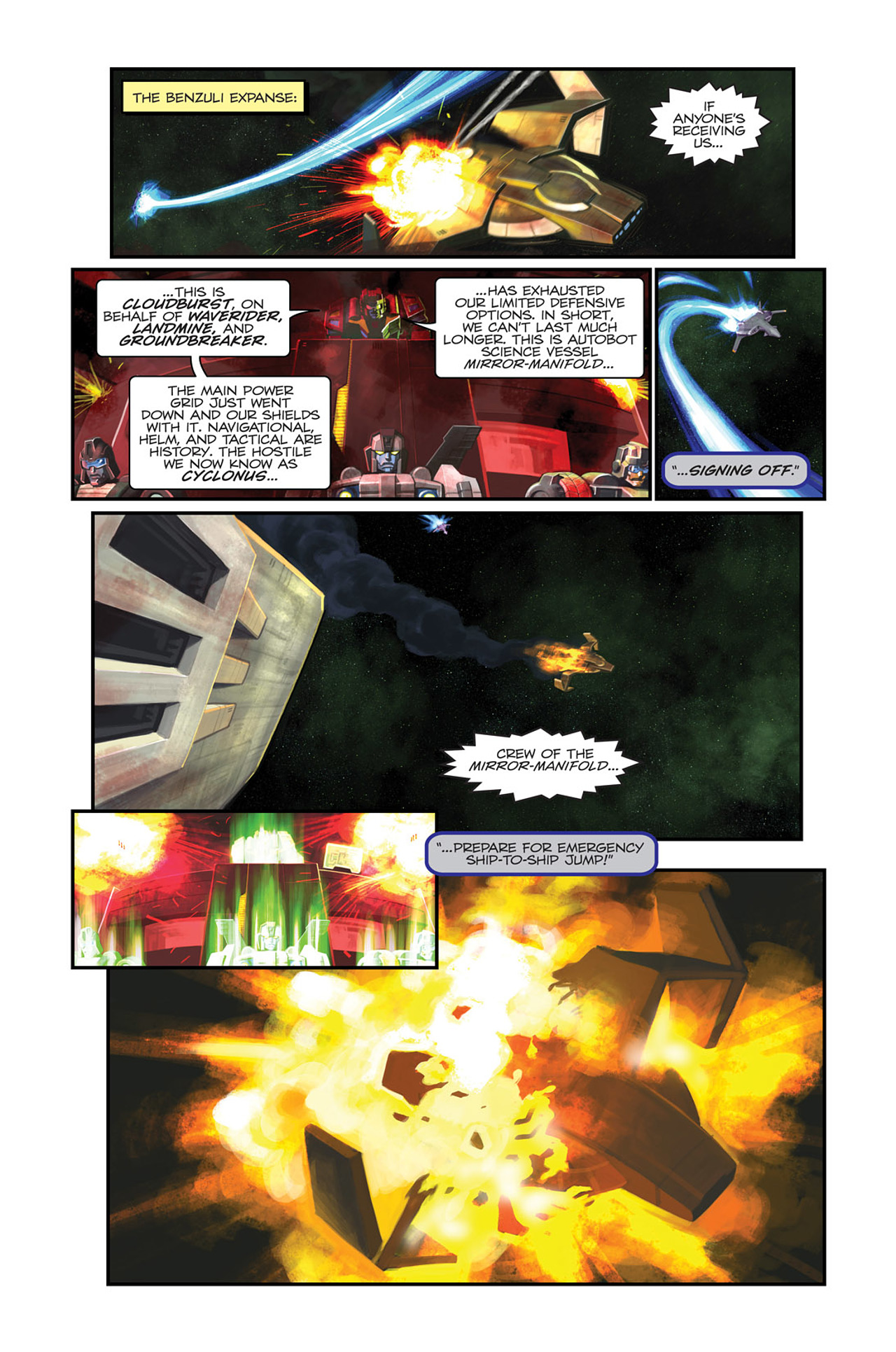 Read online Transformers Spotlight: Sideswipe comic -  Issue # Full - 9