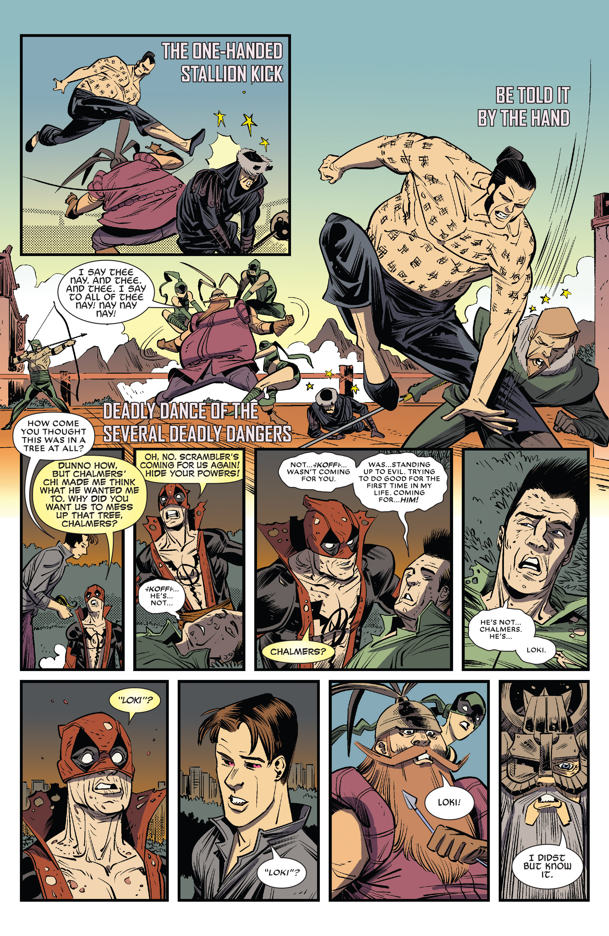 Read online Deadpool V Gambit comic -  Issue #5 - 17