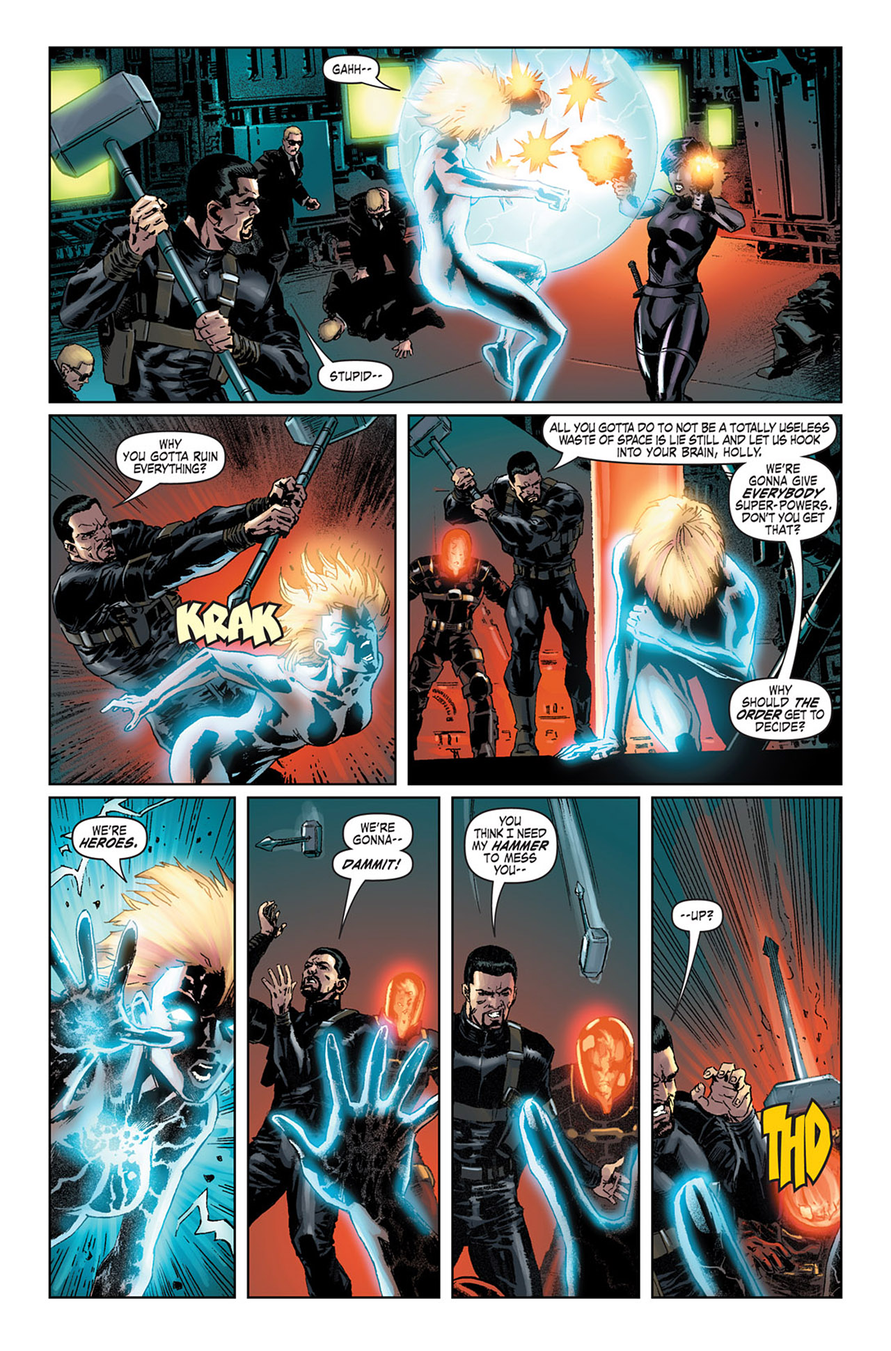 Read online The Order (2007) comic -  Issue #9 - 10