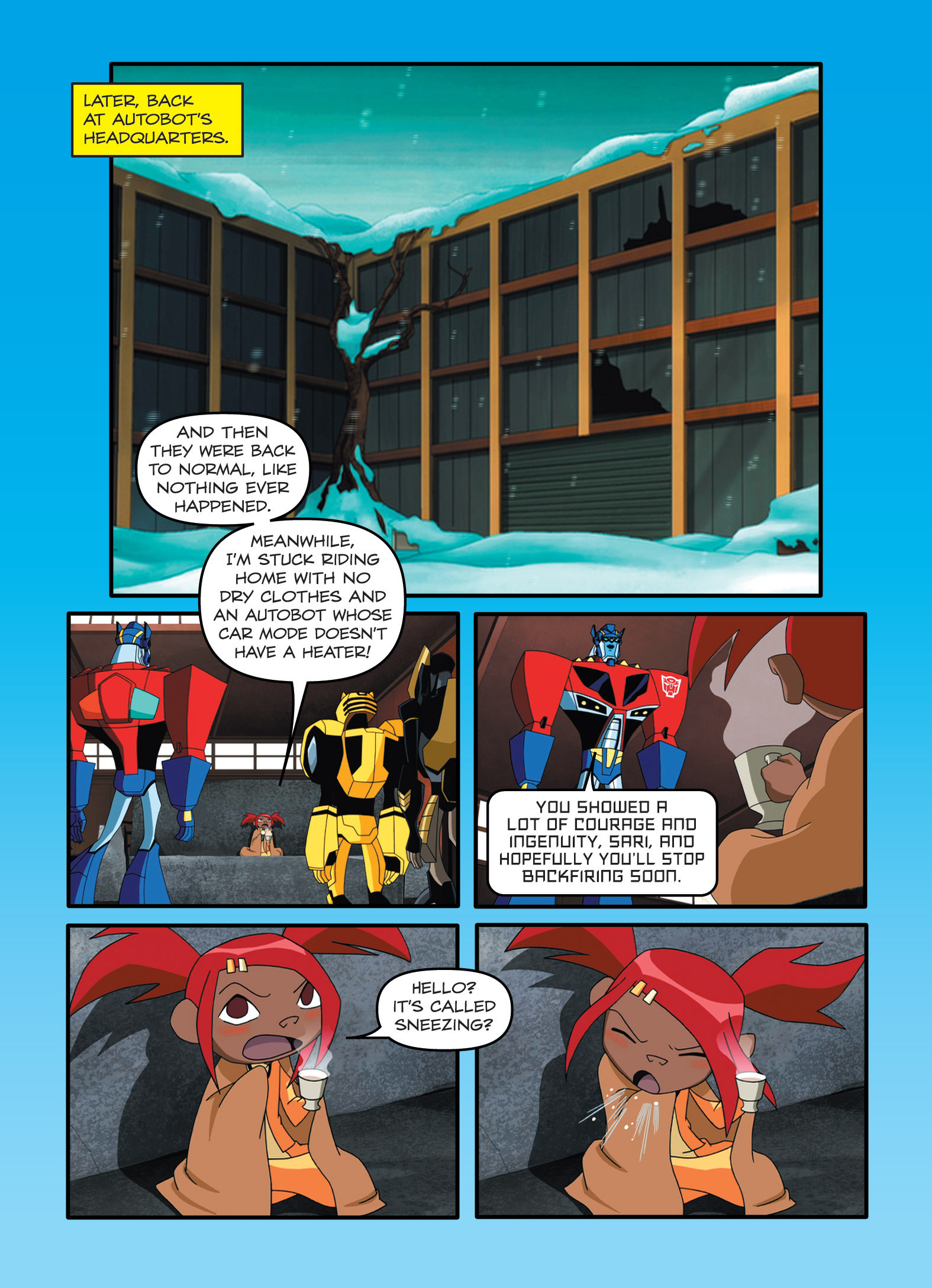 Read online Transformers Animated comic -  Issue #6 - 108