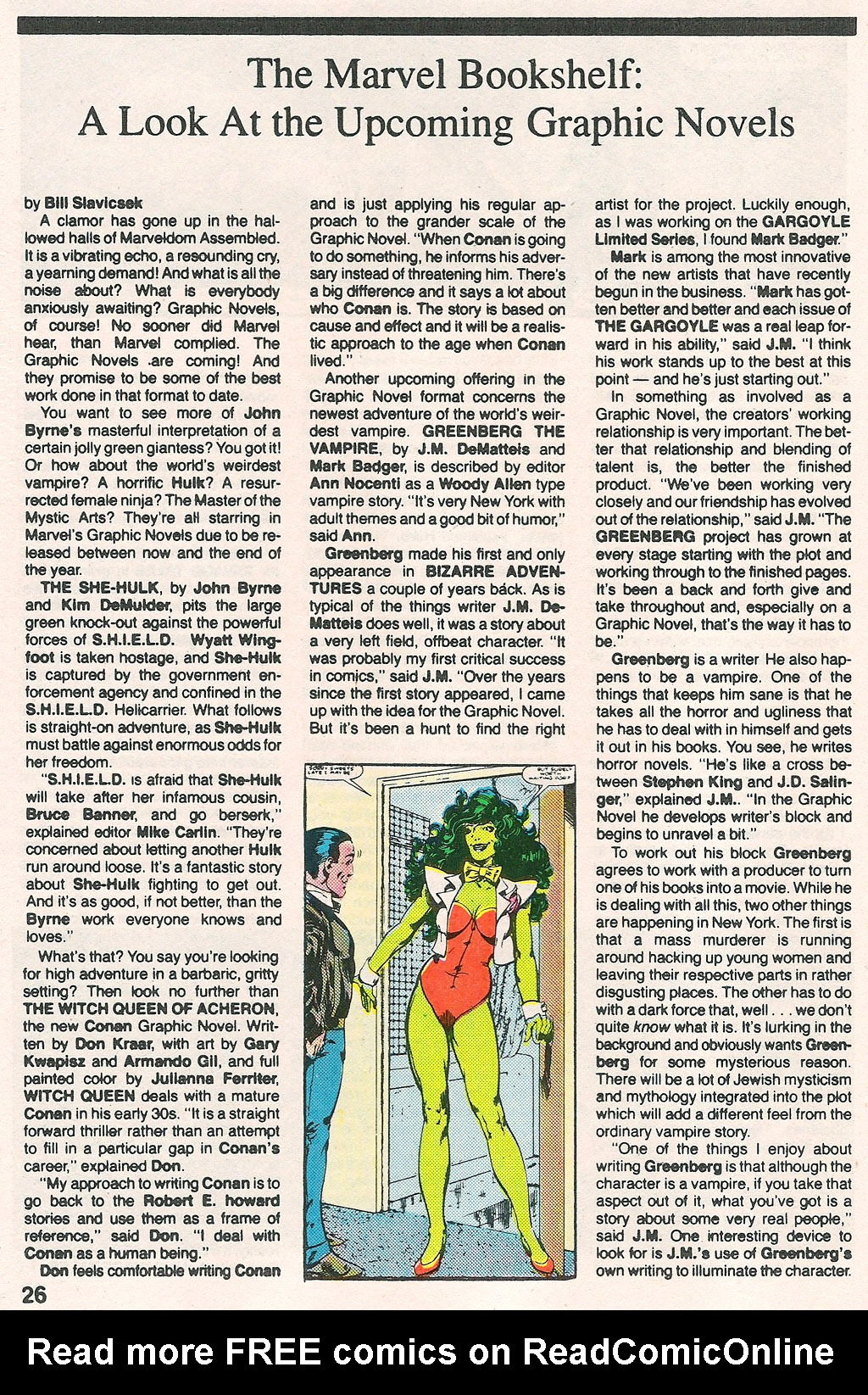 Read online Marvel Age comic -  Issue #31 - 27