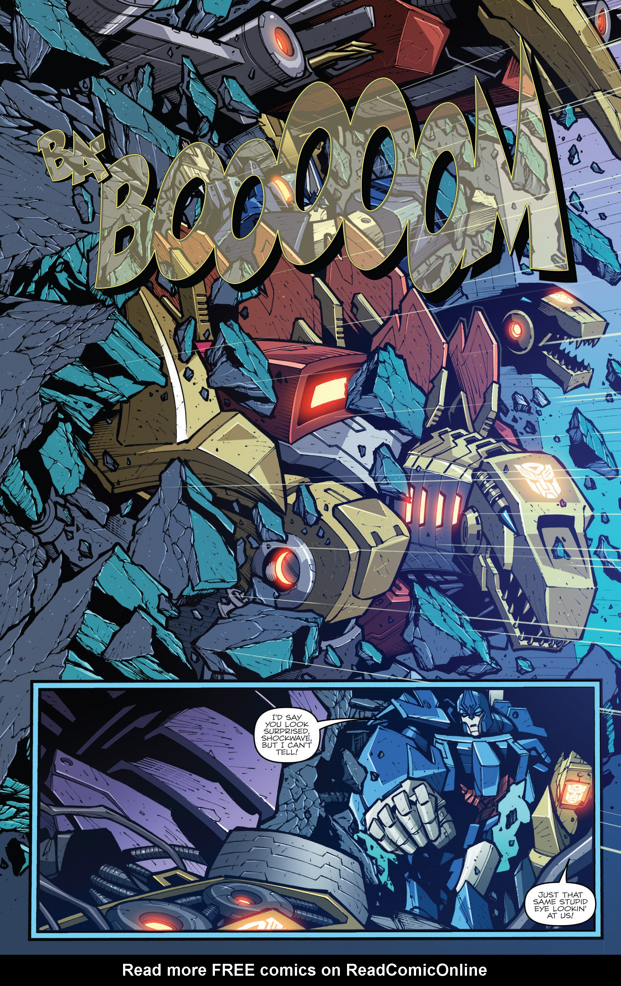 Read online The Transformers Prime: Rage of the Dinobots comic -  Issue #4 - 18