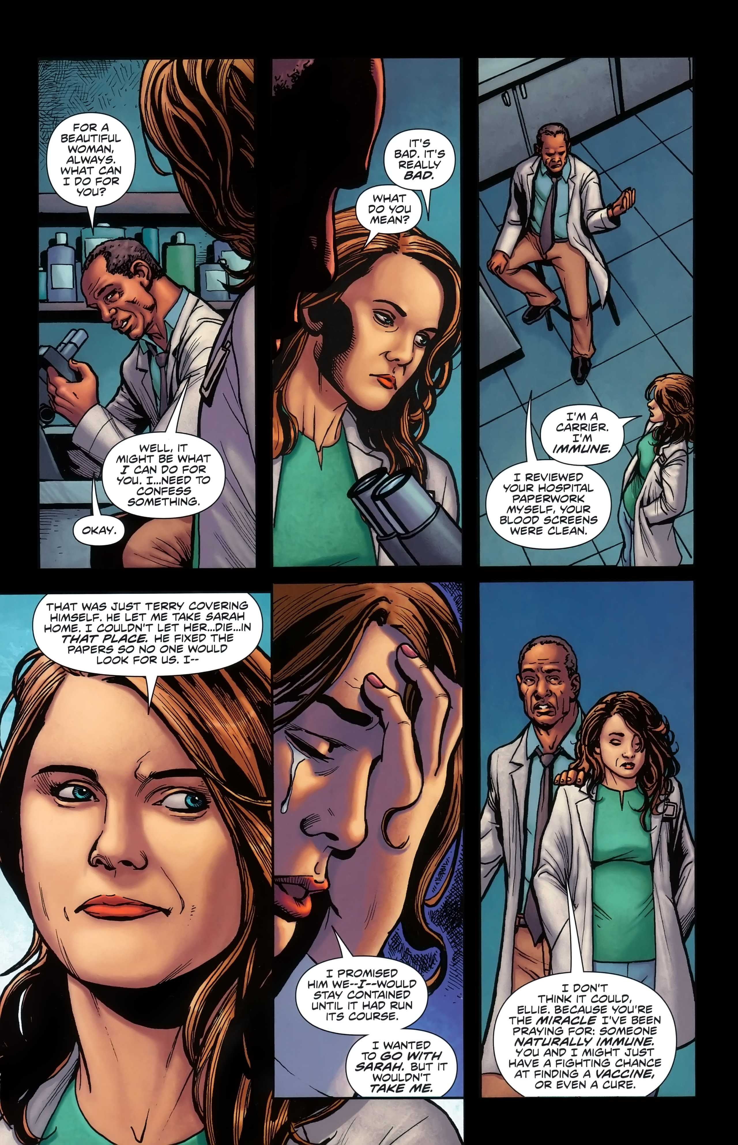 Read online Dawn of the Planet of the Apes:Contagion comic -  Issue # Full - 13