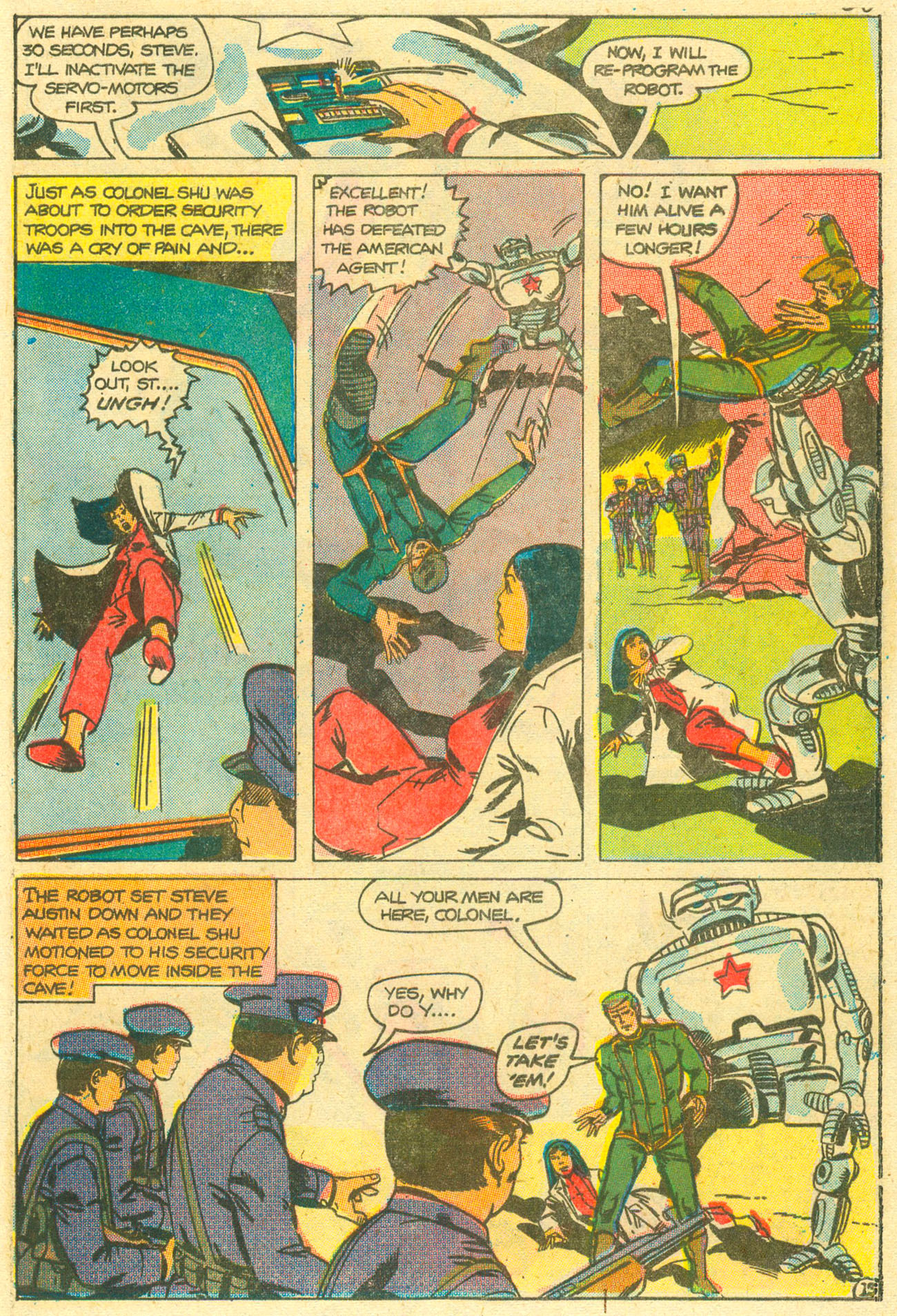 Read online The Six Million Dollar Man [comic] comic -  Issue #1 - 27