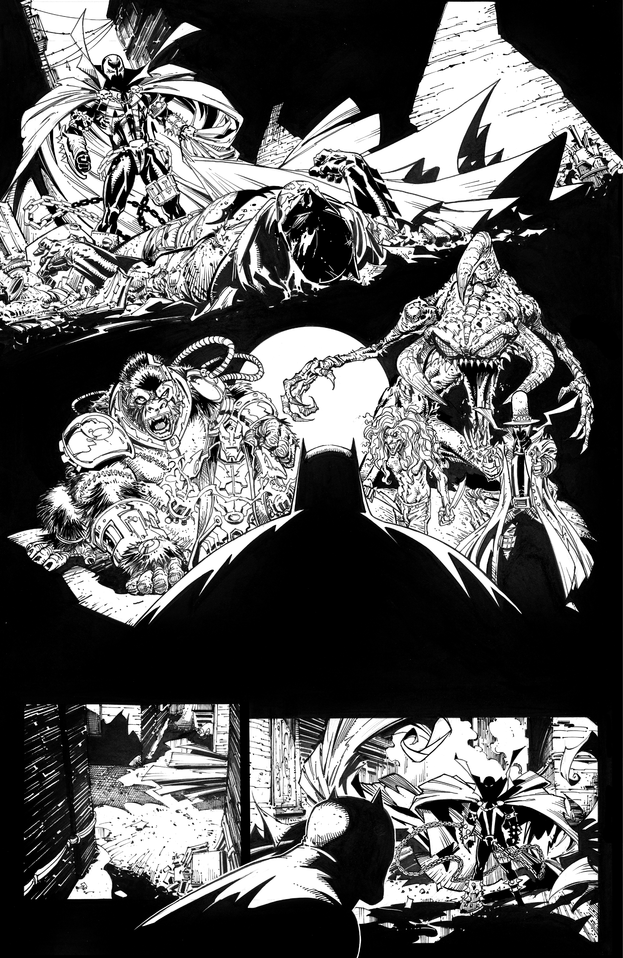 Read online Batman/Spawn: Unplugged comic -  Issue # Full - 16