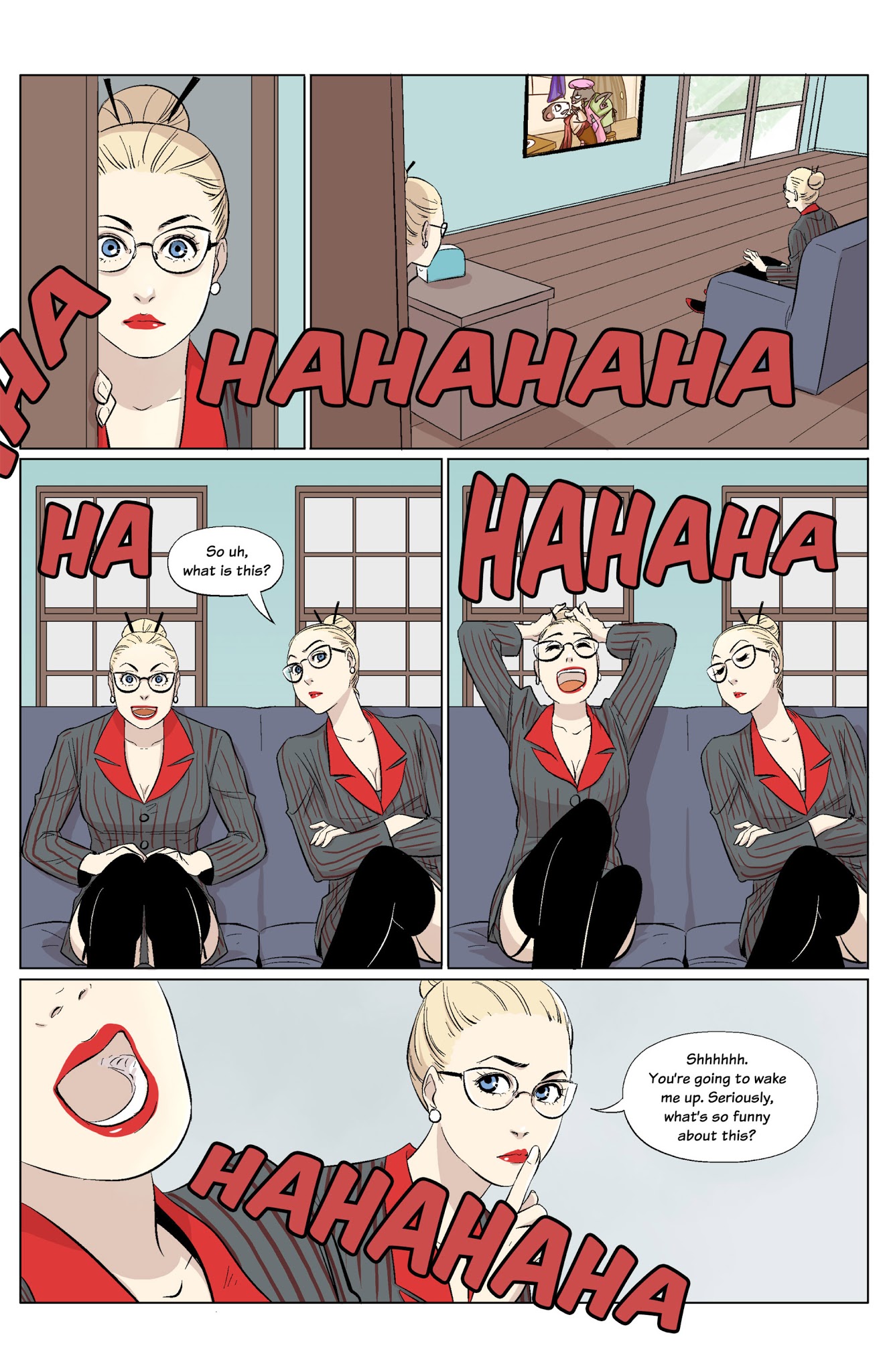 Read online Paradox Girl comic -  Issue #1 - 10