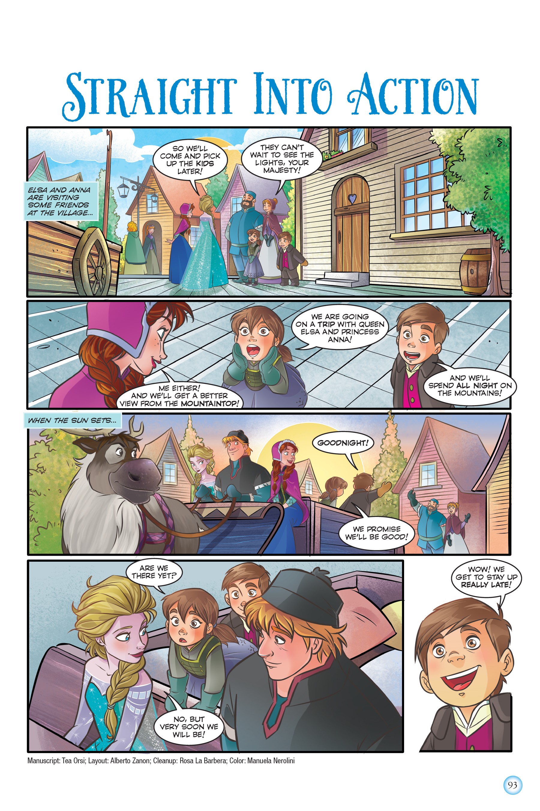 Read online Frozen Adventures: Flurries of Fun comic -  Issue # TPB (Part 1) - 93