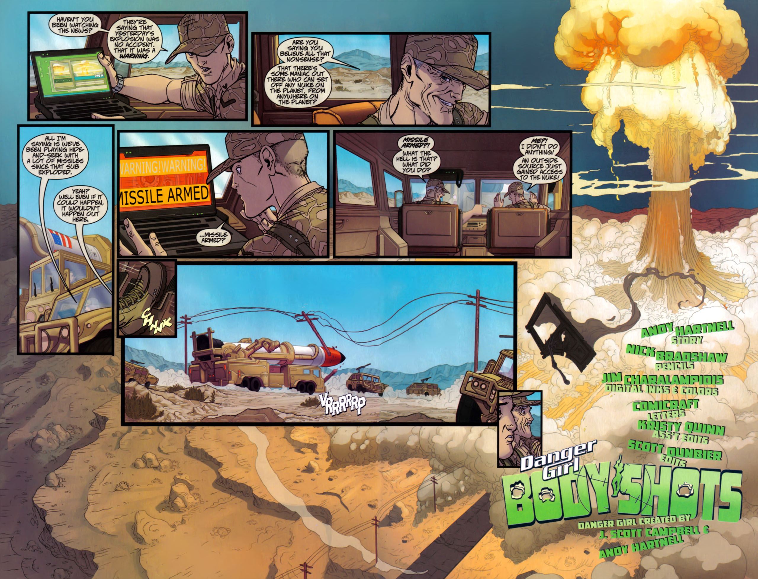 Read online Danger Girl: Body Shots comic -  Issue #2 - 3