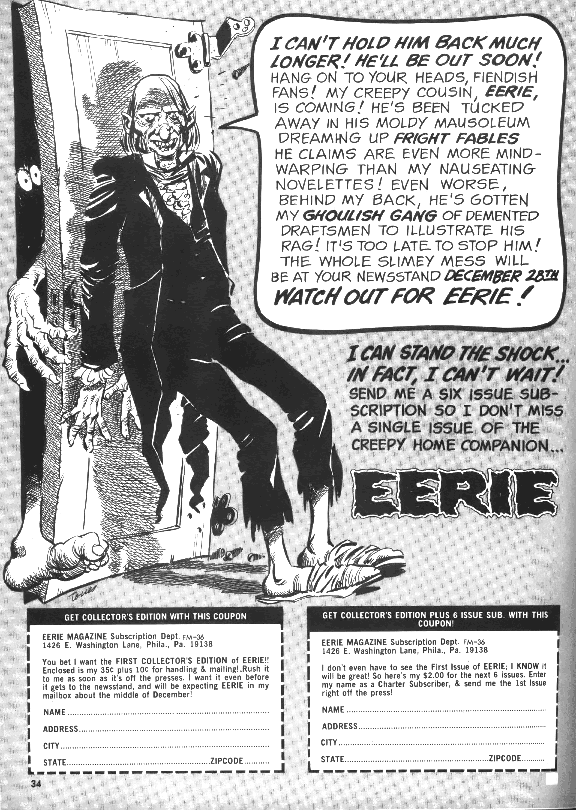 Creepy (1964) Issue #6 #6 - English 34