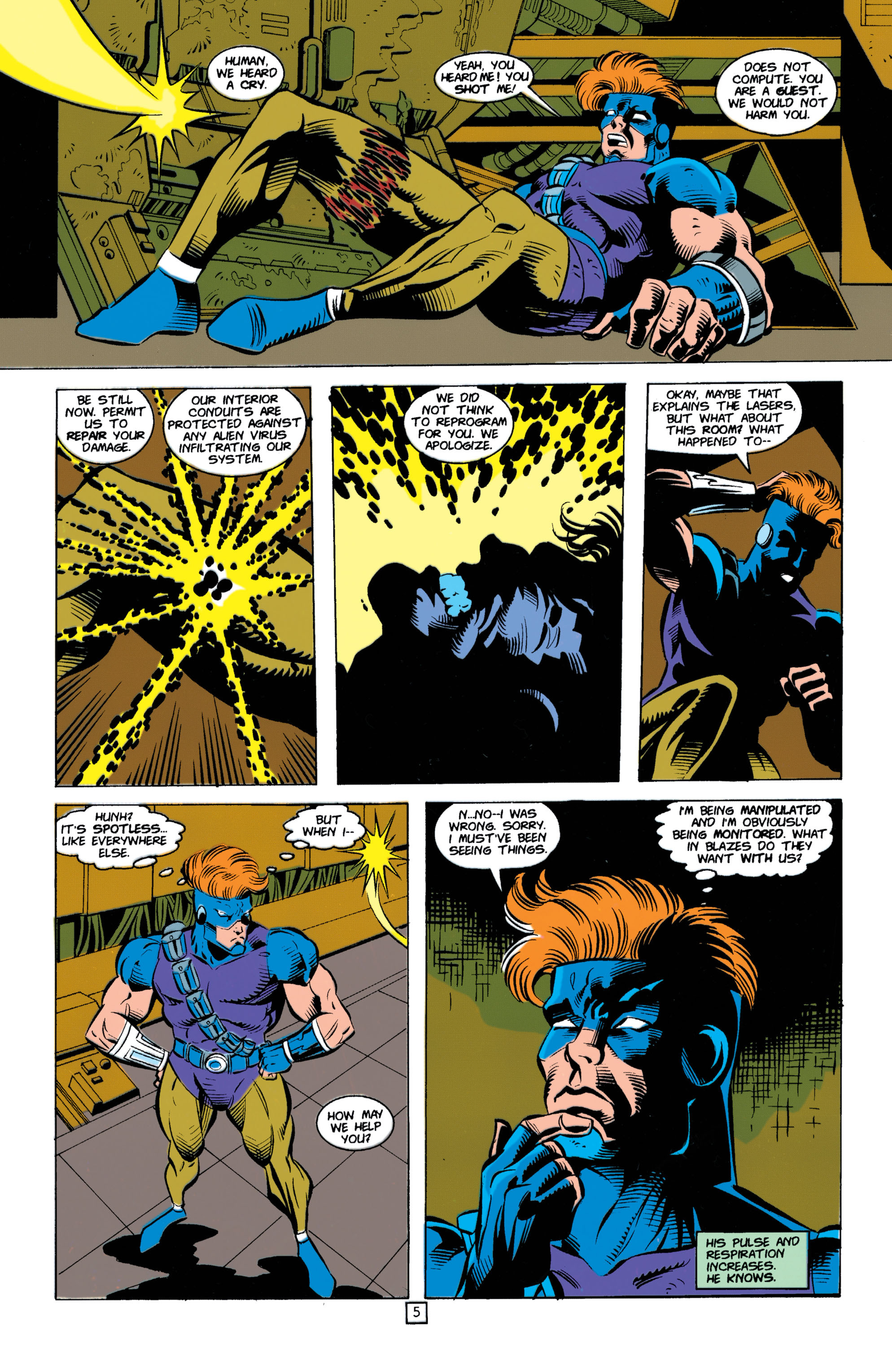 Read online The New Titans (1988) comic -  Issue #106 - 5