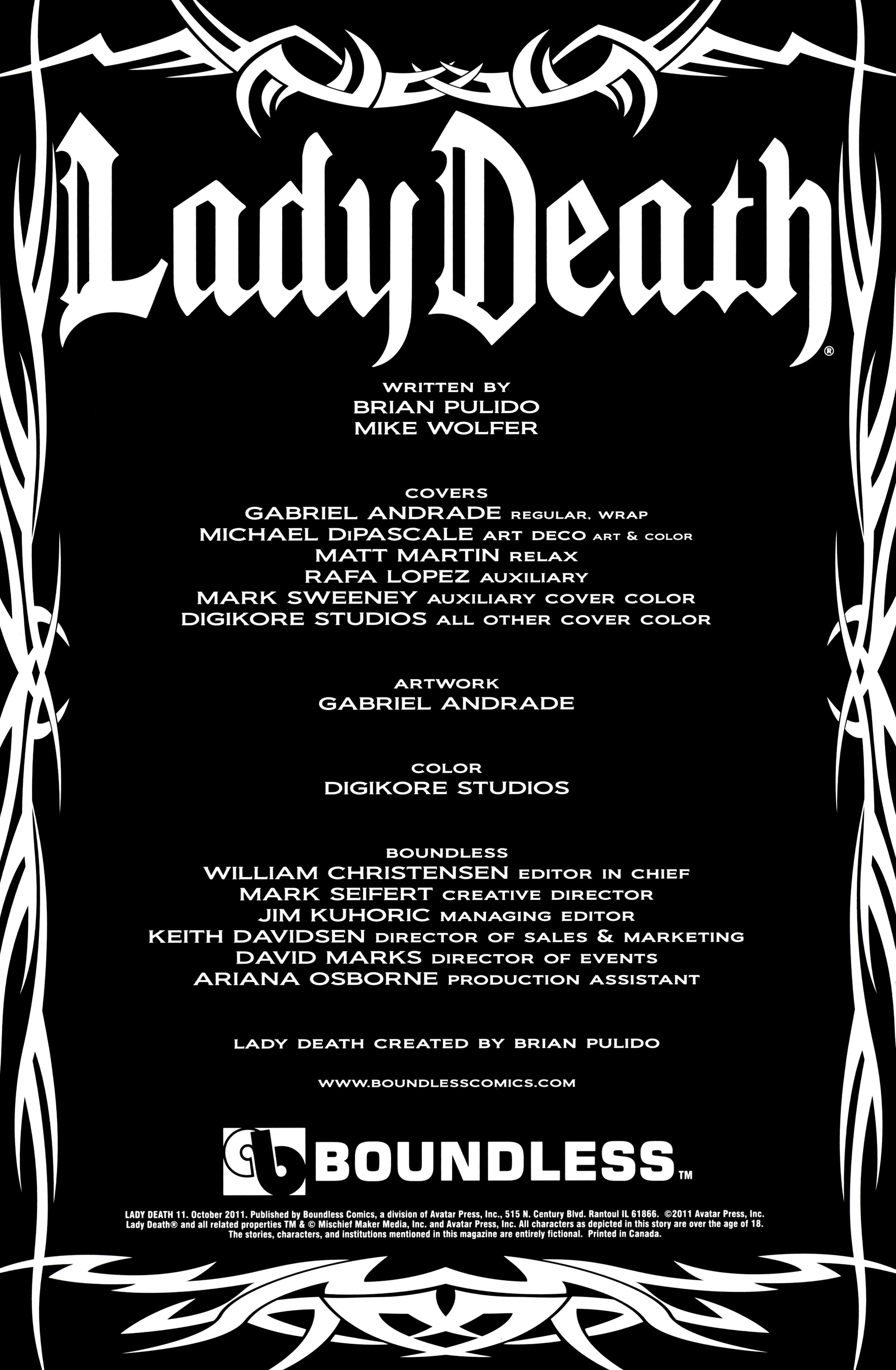 Read online Lady Death (2010) comic -  Issue #11 - 3