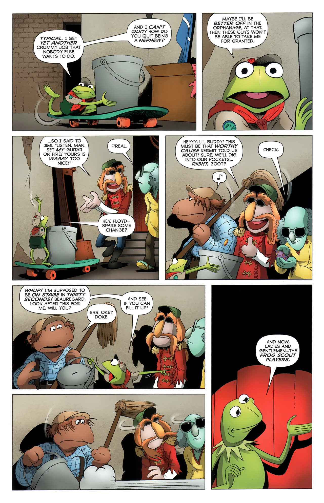 Read online The Muppet Show: The Comic Book comic -  Issue #6 - 10