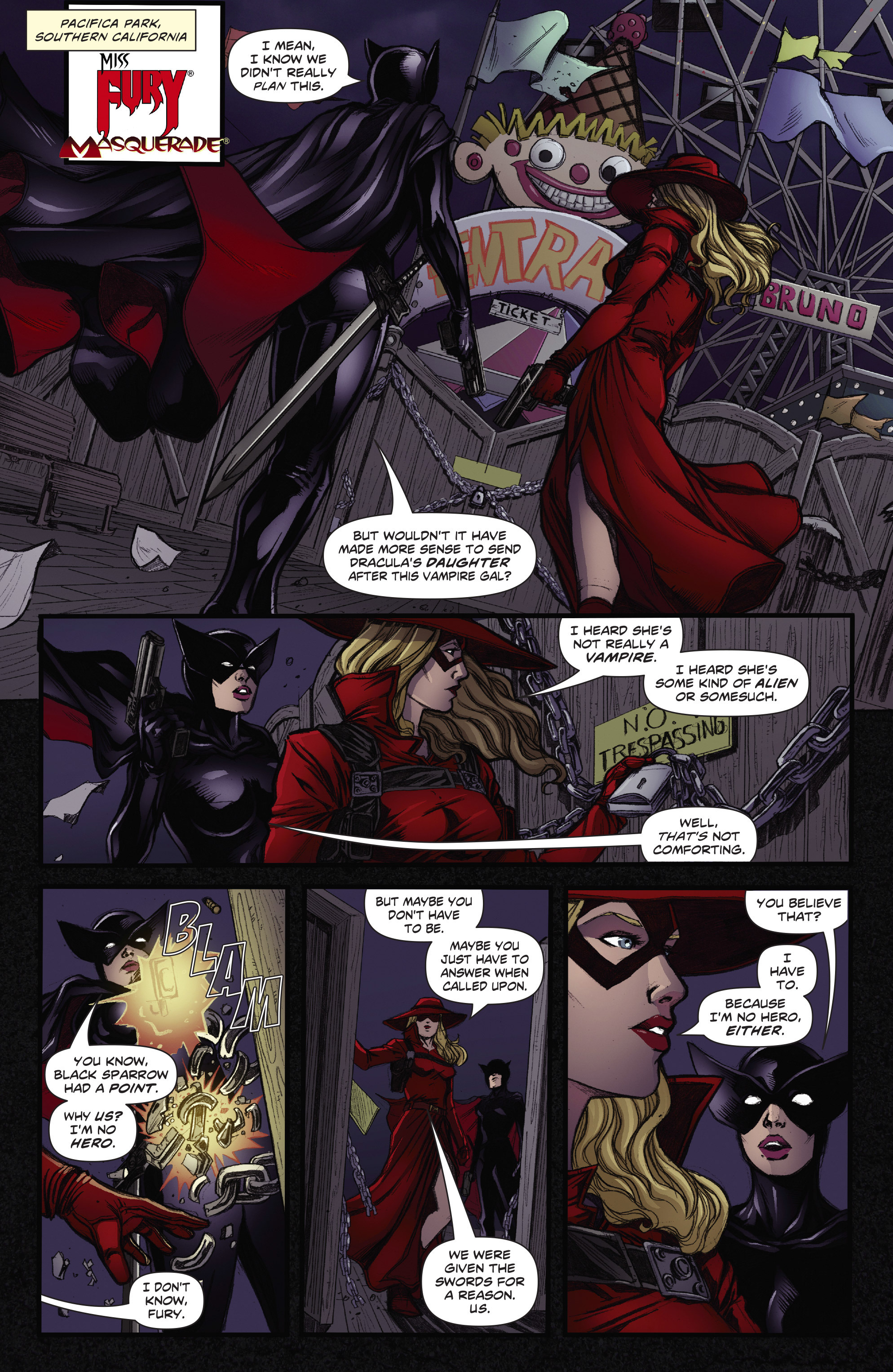 Read online Swords of Sorrow comic -  Issue #4 - 21
