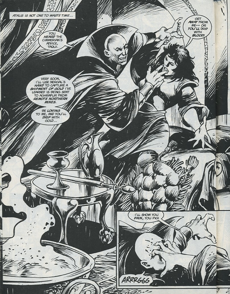The Savage Sword Of Conan issue 221 - Page 56