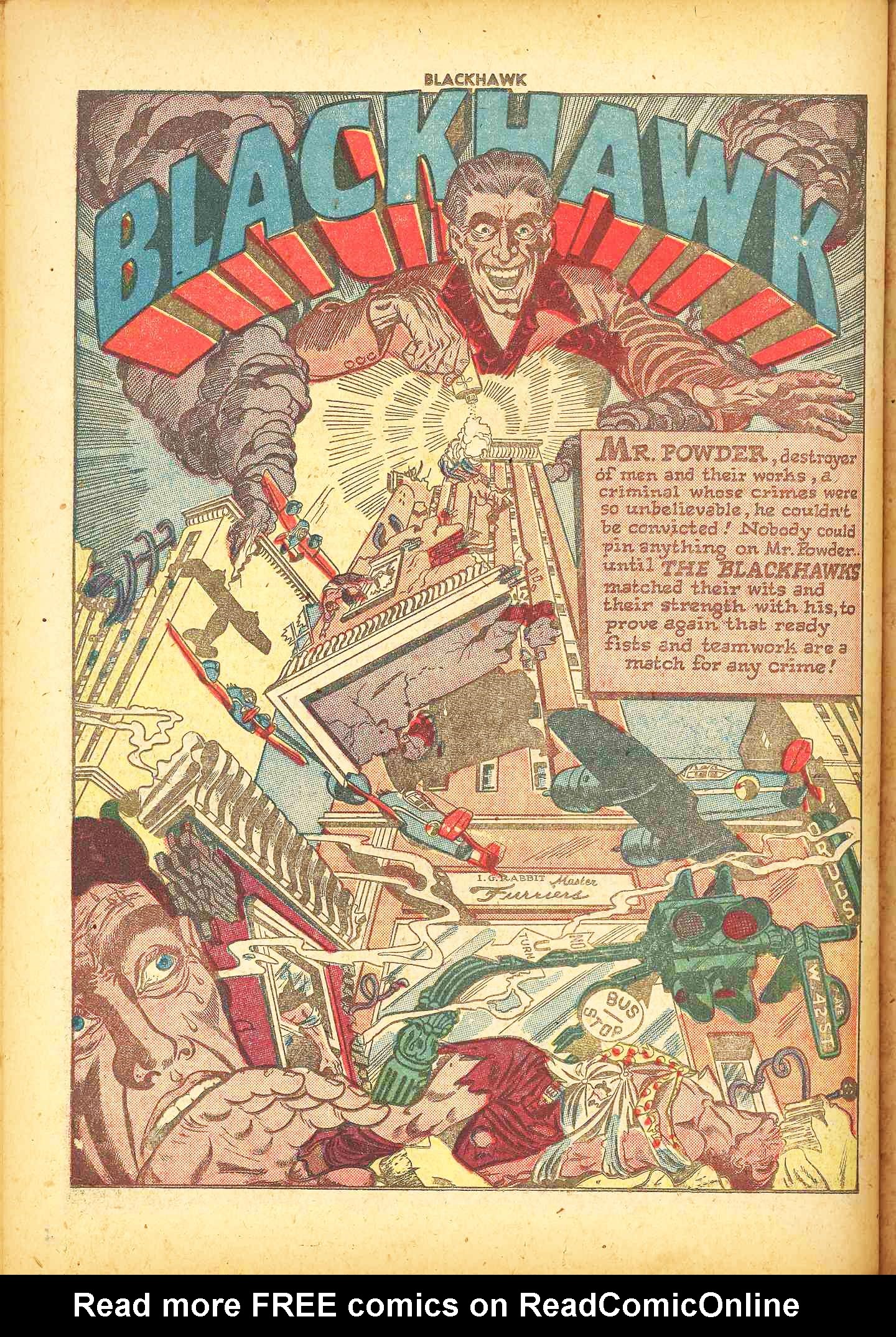 Read online Blackhawk (1957) comic -  Issue #20 - 37