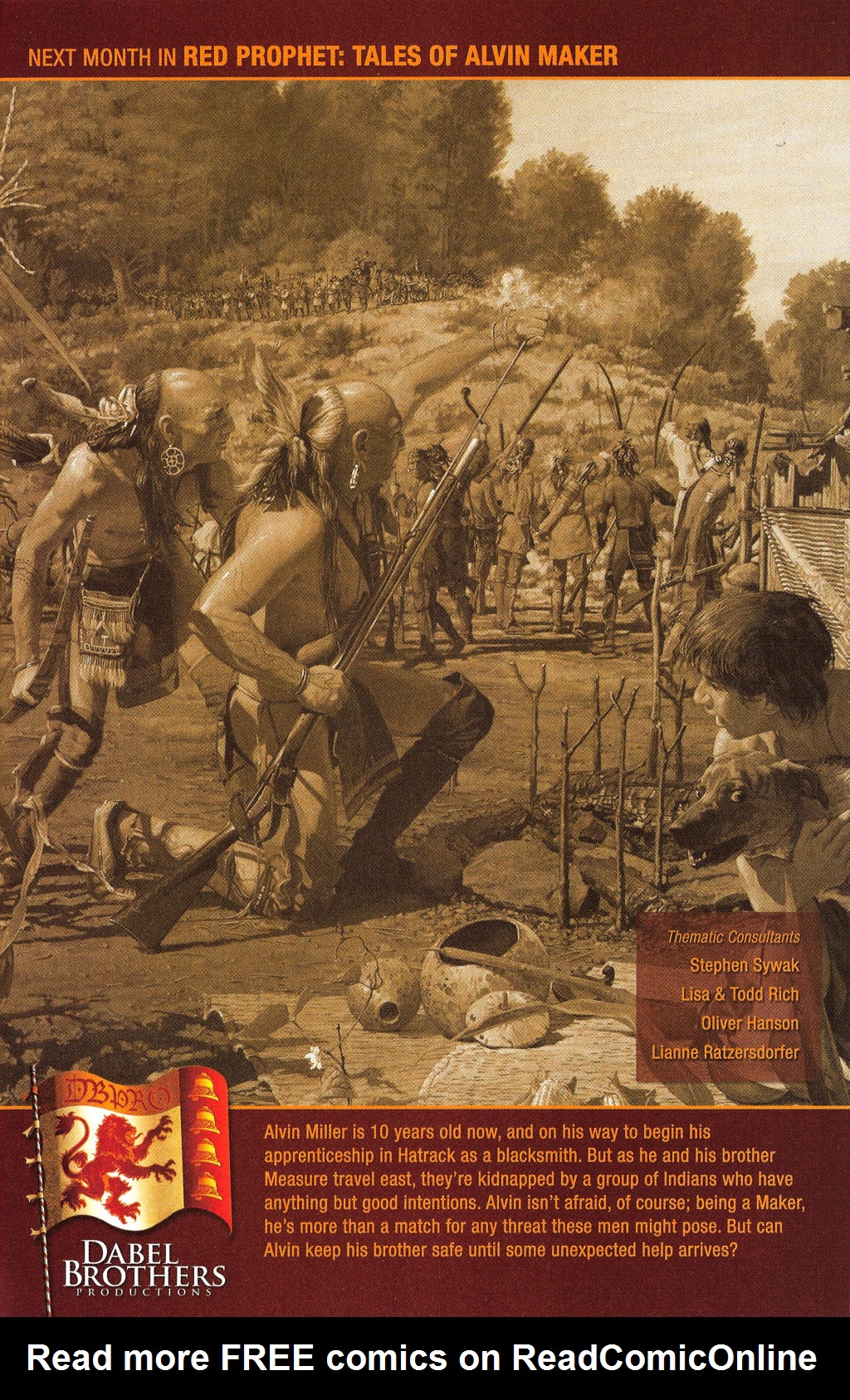 Read online Red Prophet: The Tales of Alvin Maker comic -  Issue #4 - 25