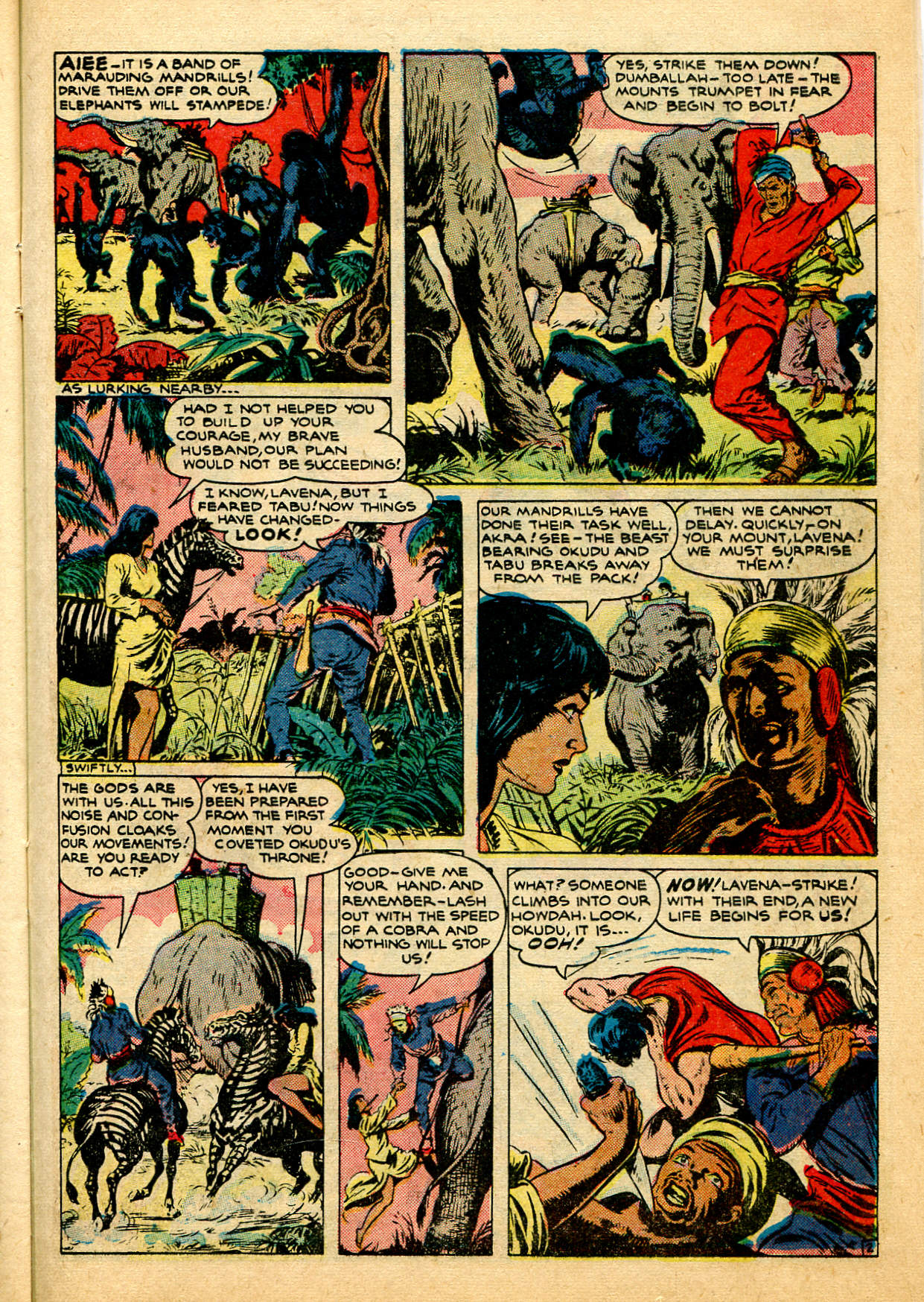 Read online Jungle Comics comic -  Issue #123 - 37