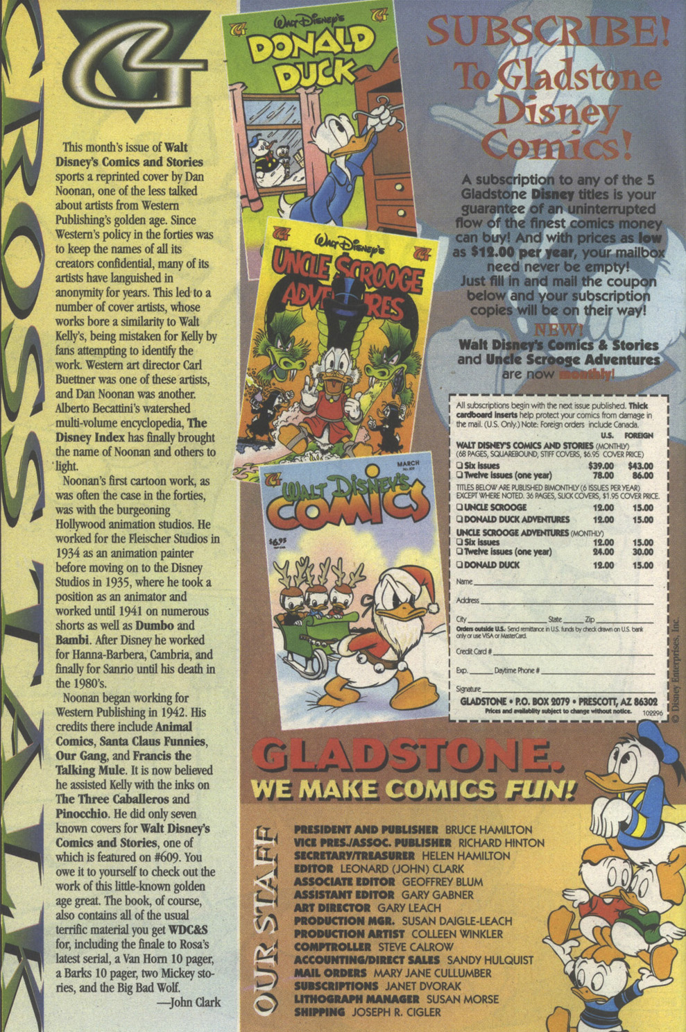 Walt Disney's Donald Duck (1986) issue 301 - Page 2