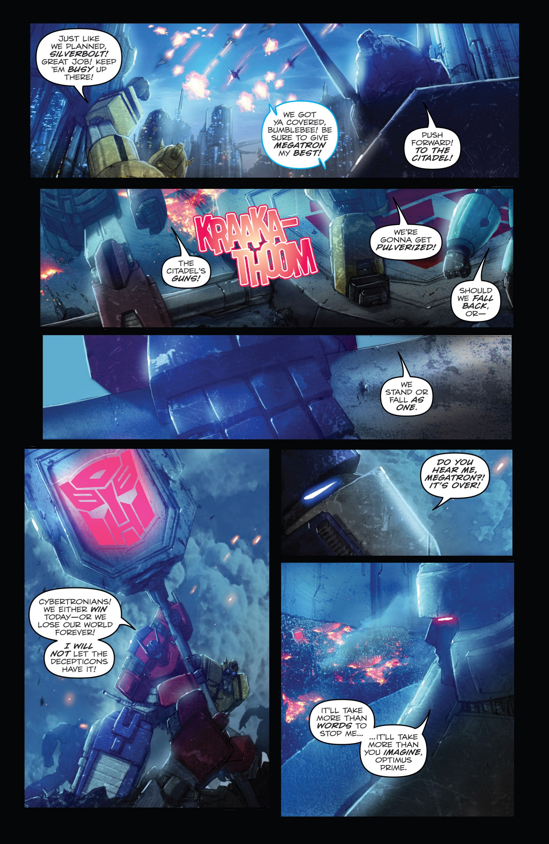 Read online Transformers: Autocracy comic -  Issue # Full - 105