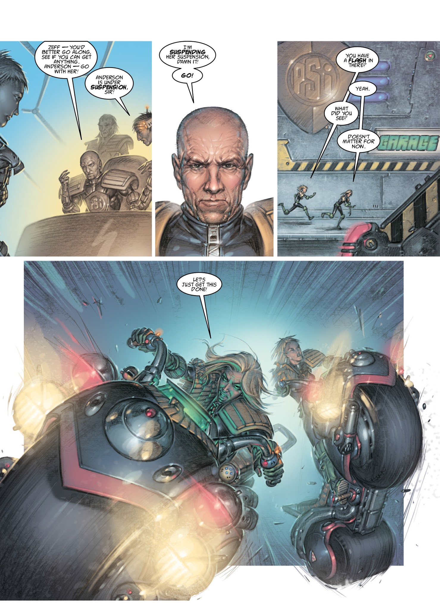 Read online Judge Anderson: The Psi Files comic -  Issue # TPB 5 - 252