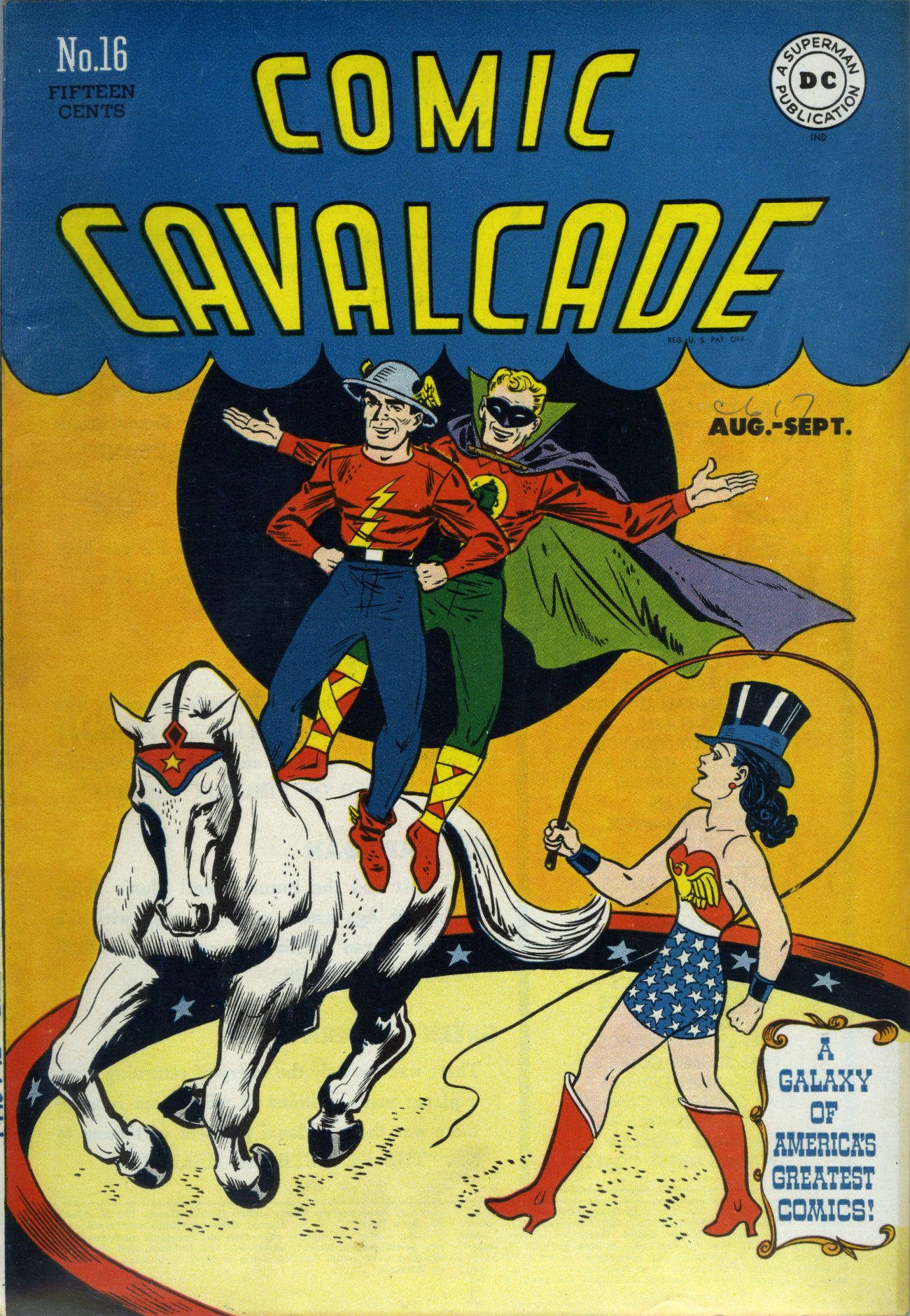 Read online Comic Cavalcade comic -  Issue #16 - 2