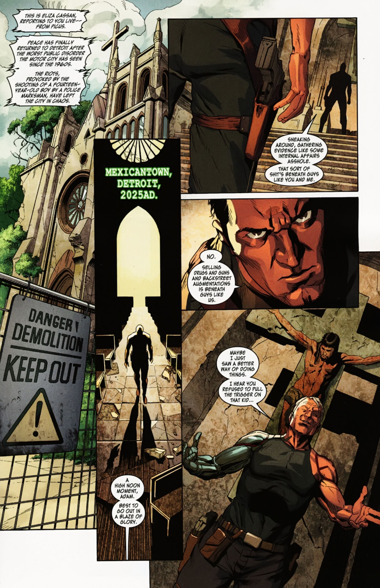 Read online Deus Ex comic -  Issue #5 - 2