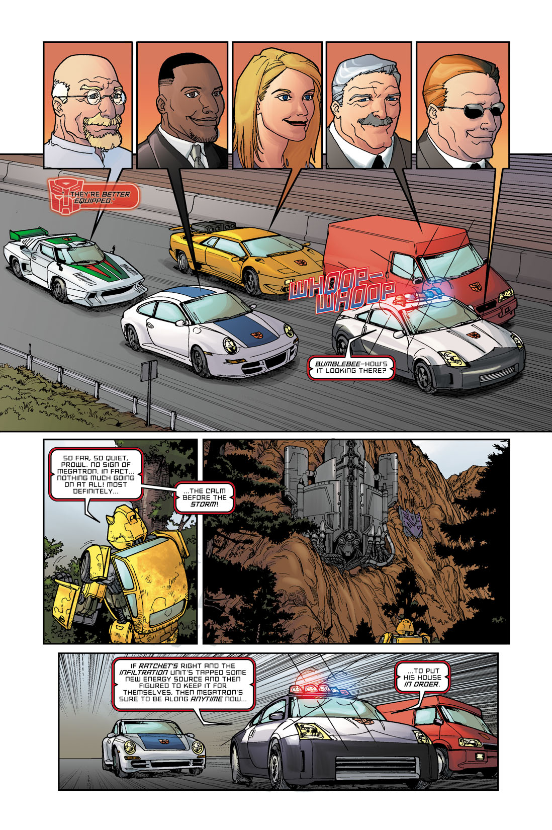 Read online The Transformers: Infiltration comic -  Issue #6 - 10