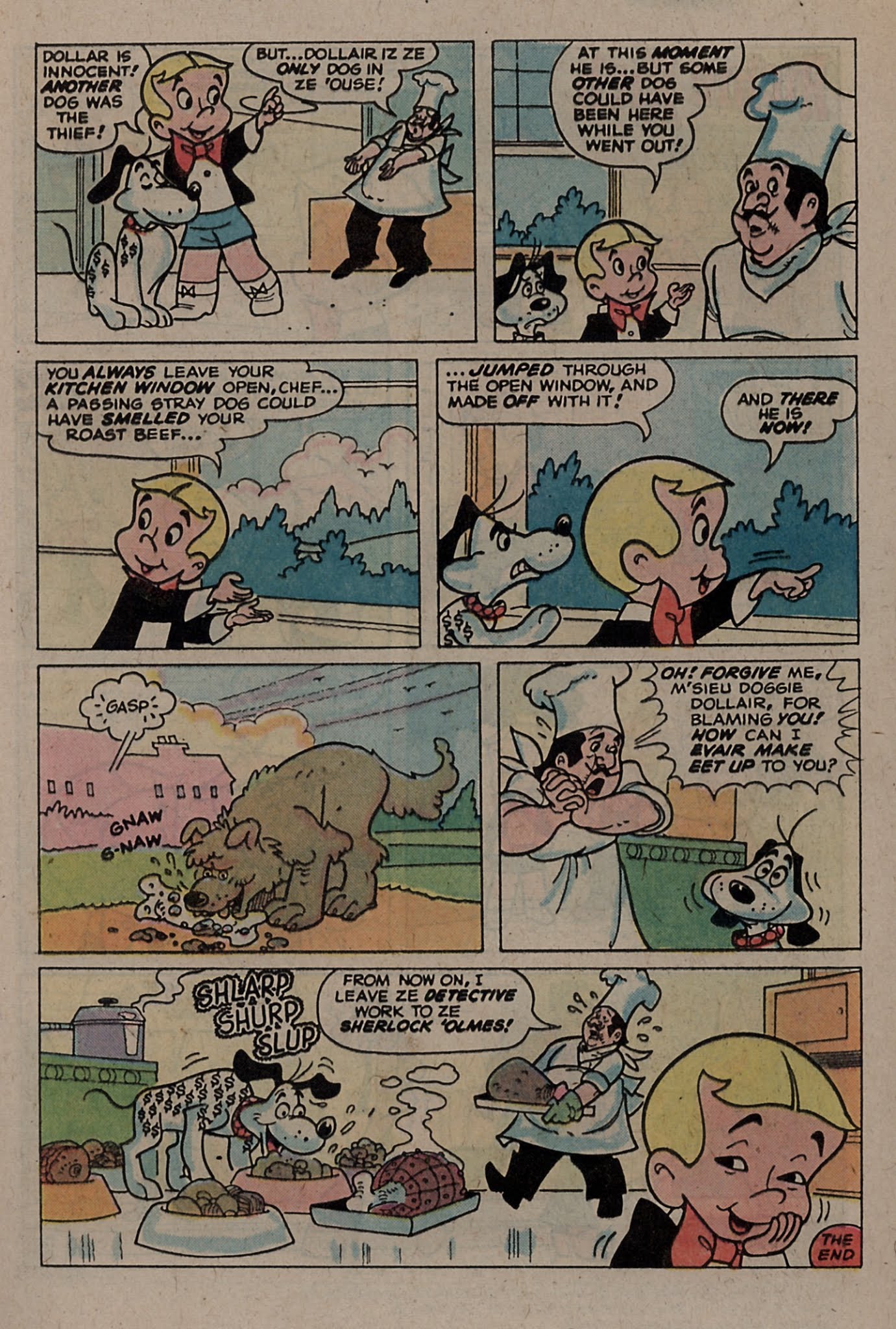 Read online Richie Rich & Dollar the Dog comic -  Issue #15 - 9
