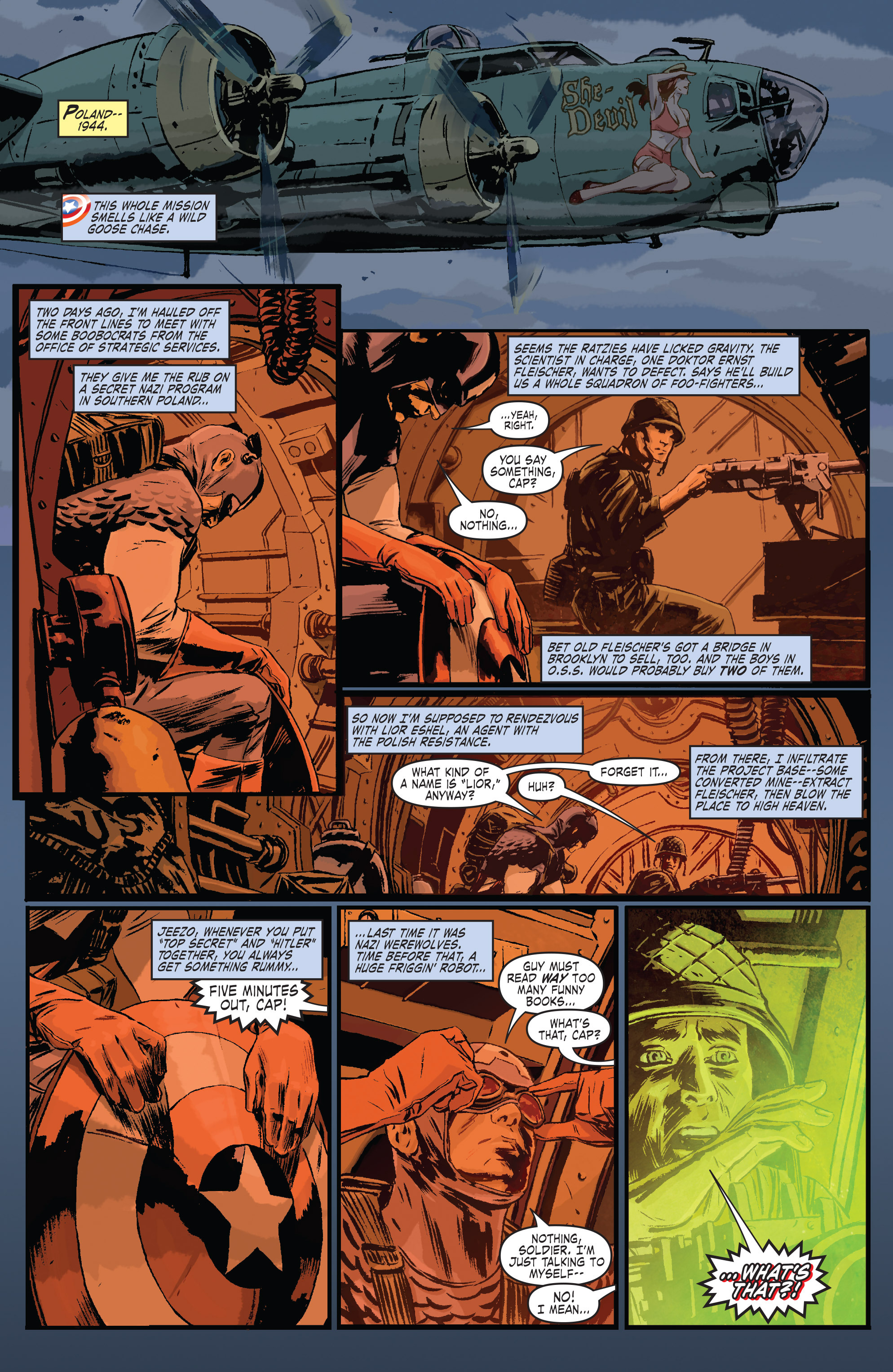 Captain America Theater Of War: Operation Zero-Point Full Page 2