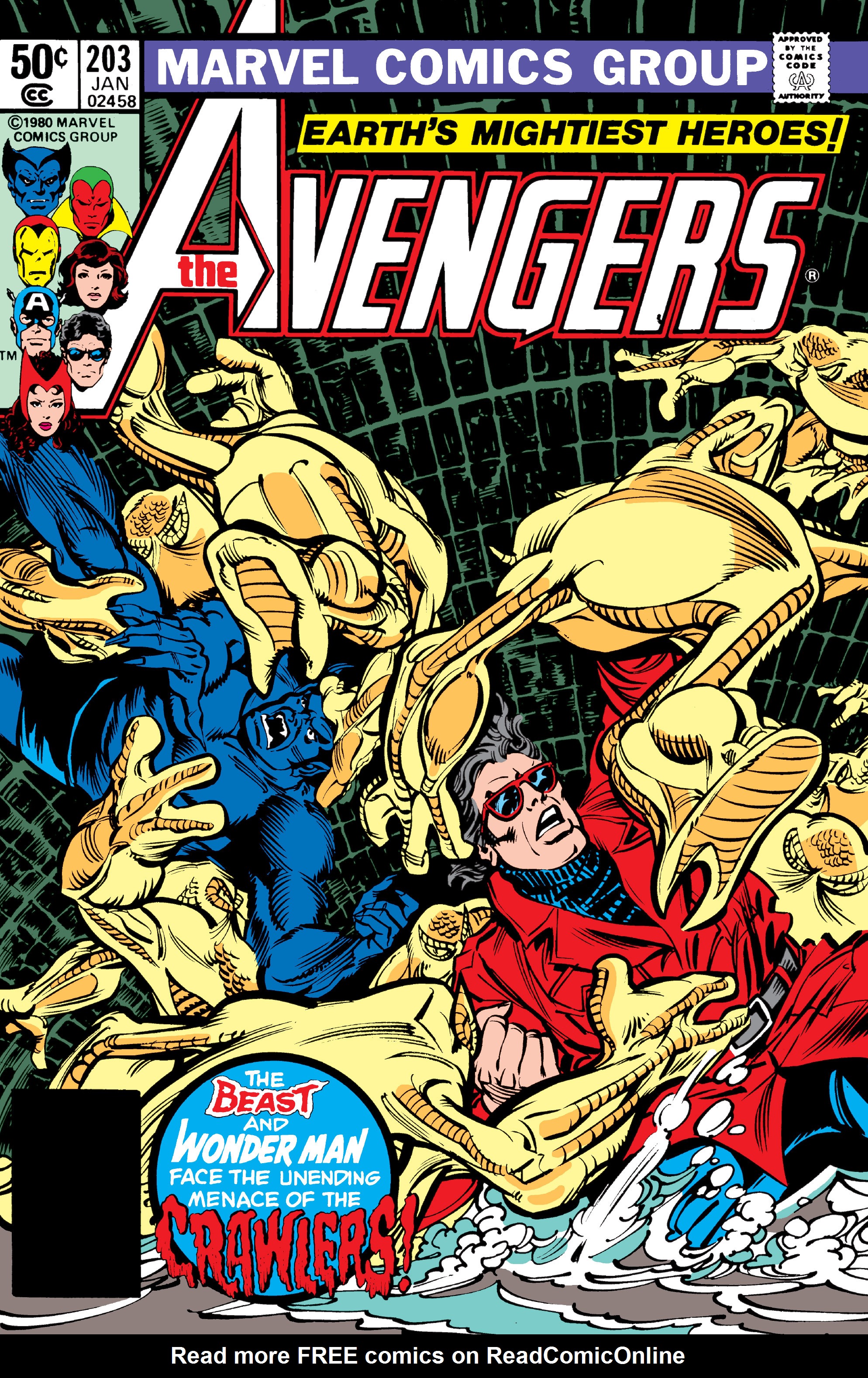 Read online The Avengers (1963) comic -  Issue #203 - 1