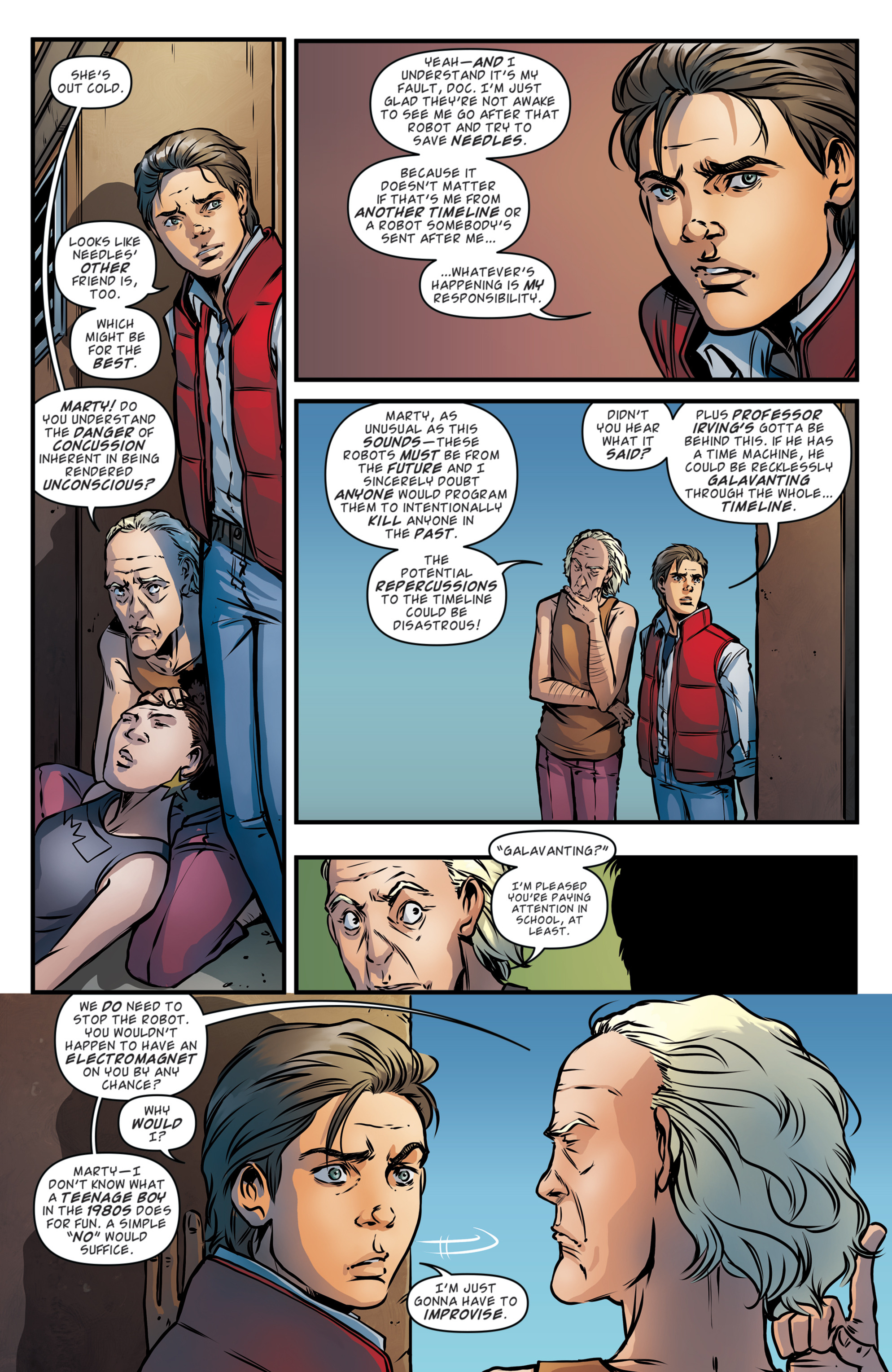 Read online Back to the Future (2015) comic -  Issue #16 - 6