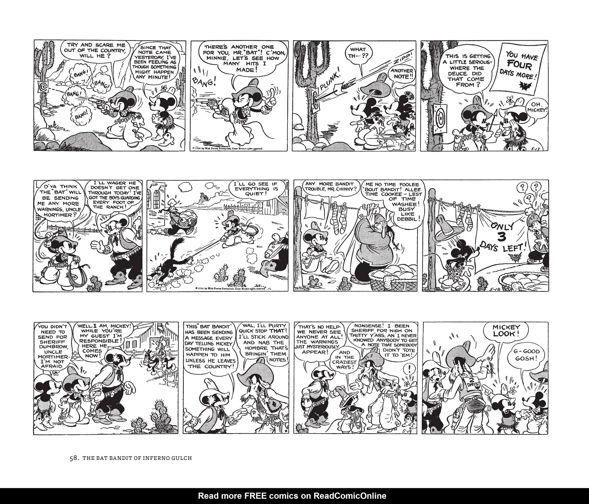 Read online Walt Disney's Mickey Mouse by Floyd Gottfredson comic -  Issue # TPB 3 (Part 1) - 58