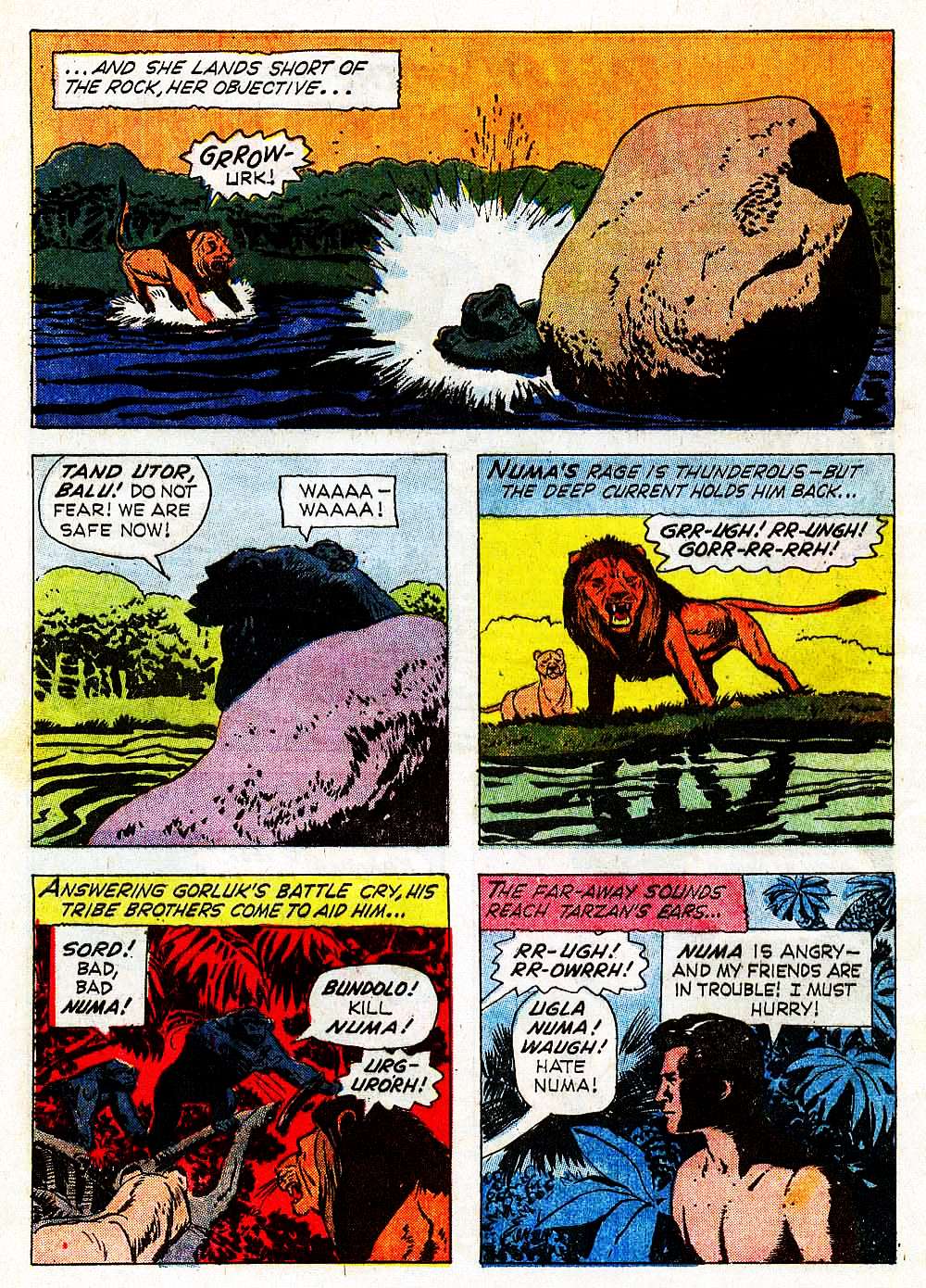Read online Tarzan (1962) comic -  Issue #139 - 4