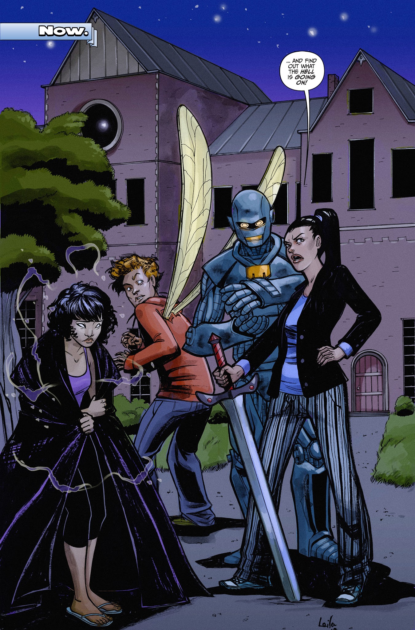 Read online The Pantheon Project comic -  Issue #1 - 10