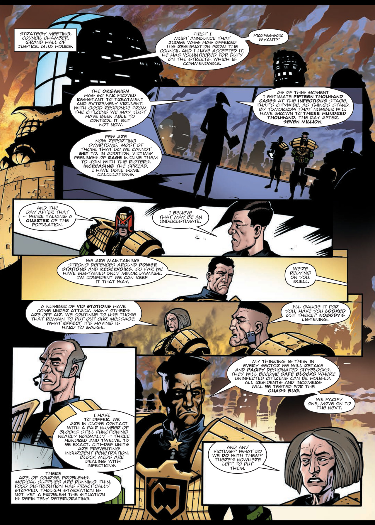 Read online Judge Dredd: Day of Chaos: Endgame comic -  Issue # TPB (Part 2) - 53