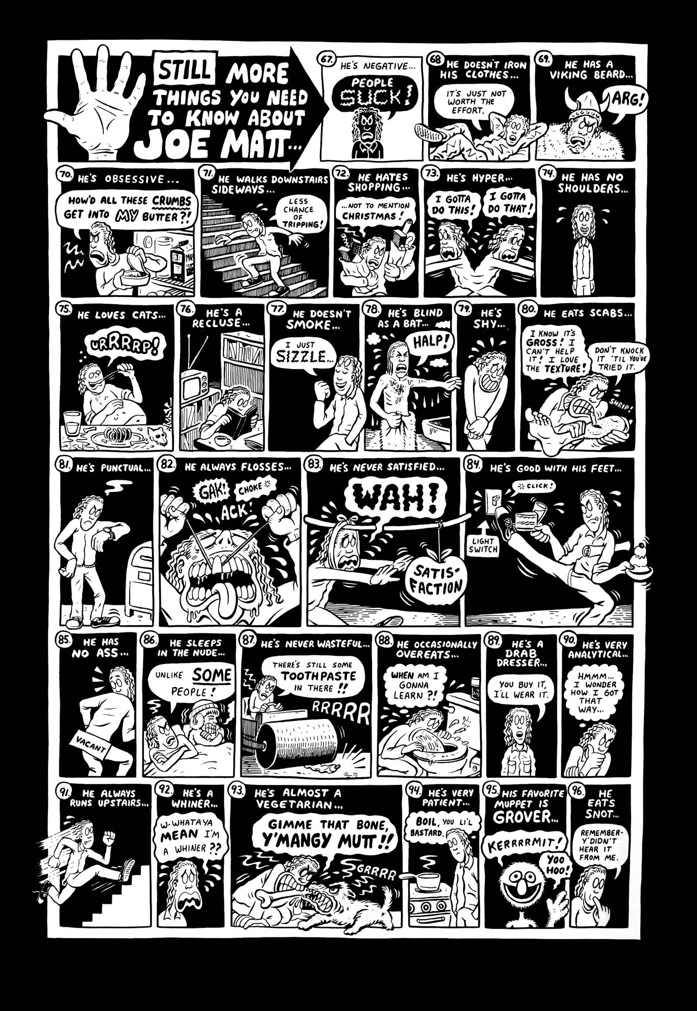 Read online Peepshow: The Cartoon Diary of Joe Matt comic -  Issue # Full - 52