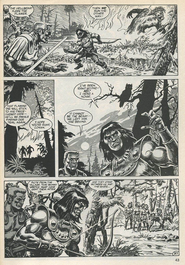 Read online The Savage Sword Of Conan comic -  Issue #135 - 41