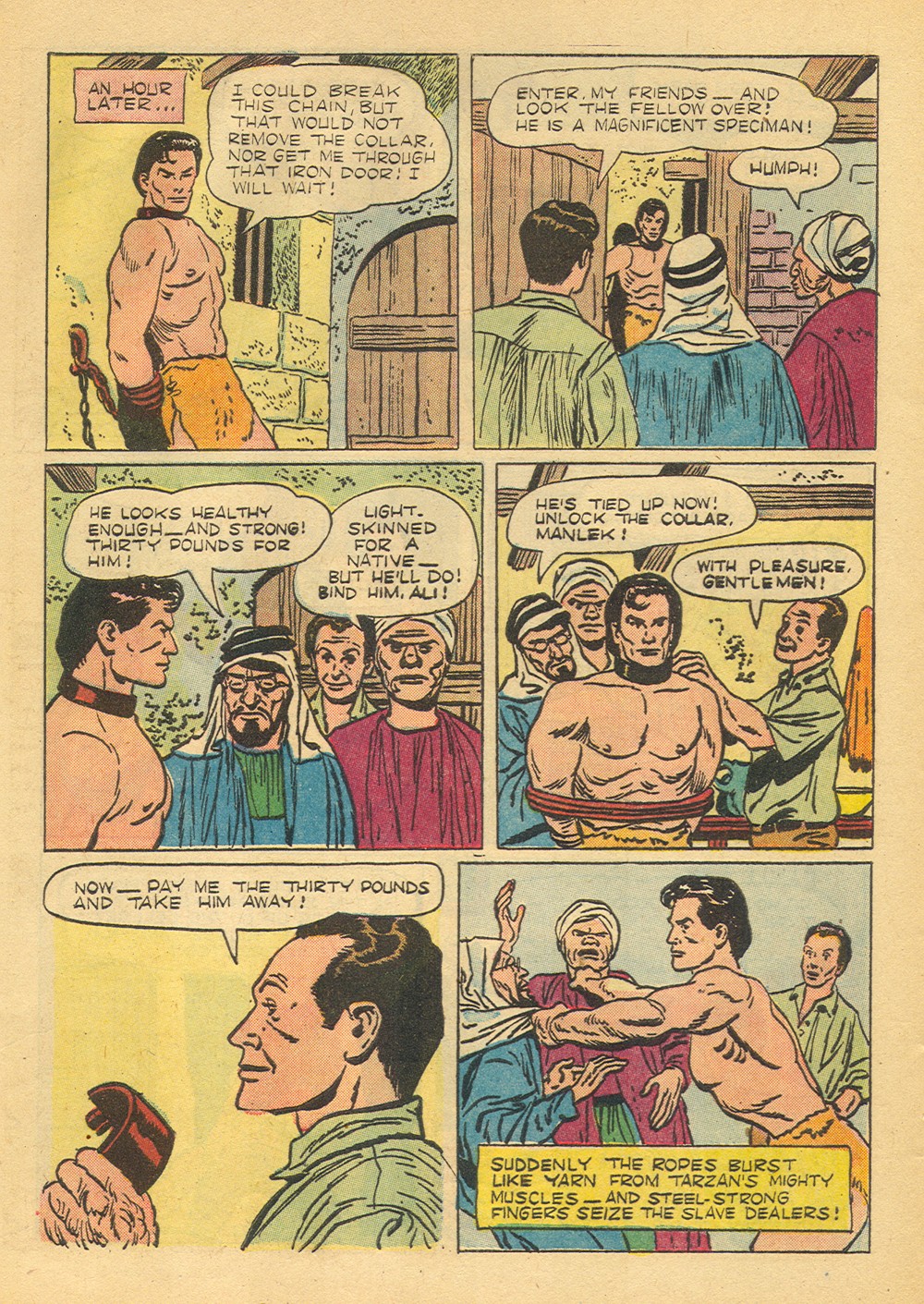 Read online Tarzan (1948) comic -  Issue #49 - 16