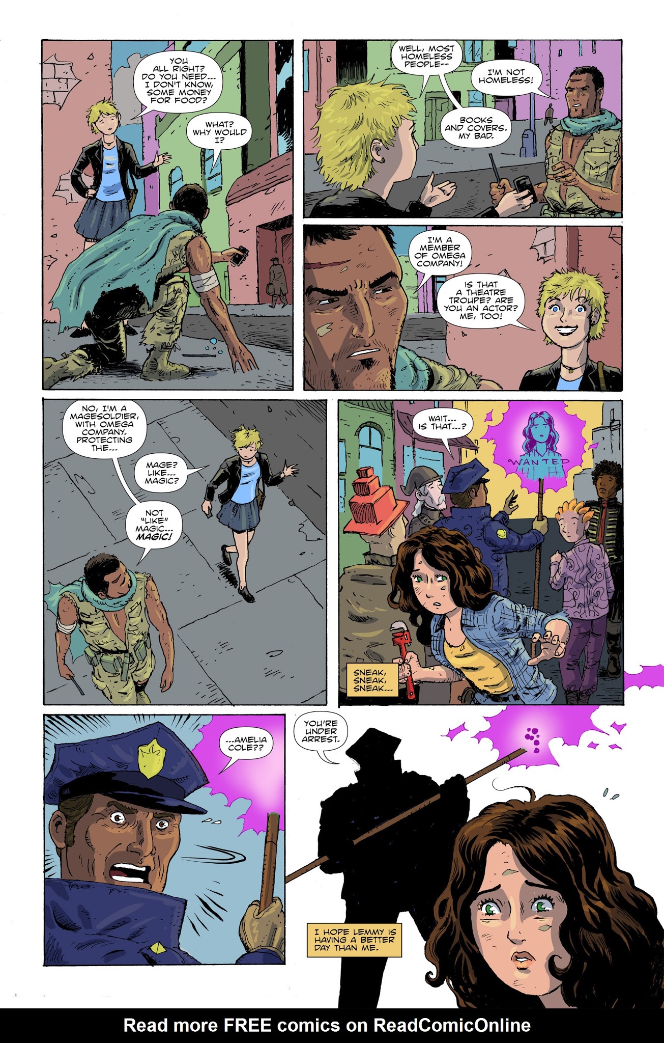 Read online Amelia Cole and the Impossible Fate comic -  Issue #1 - 10